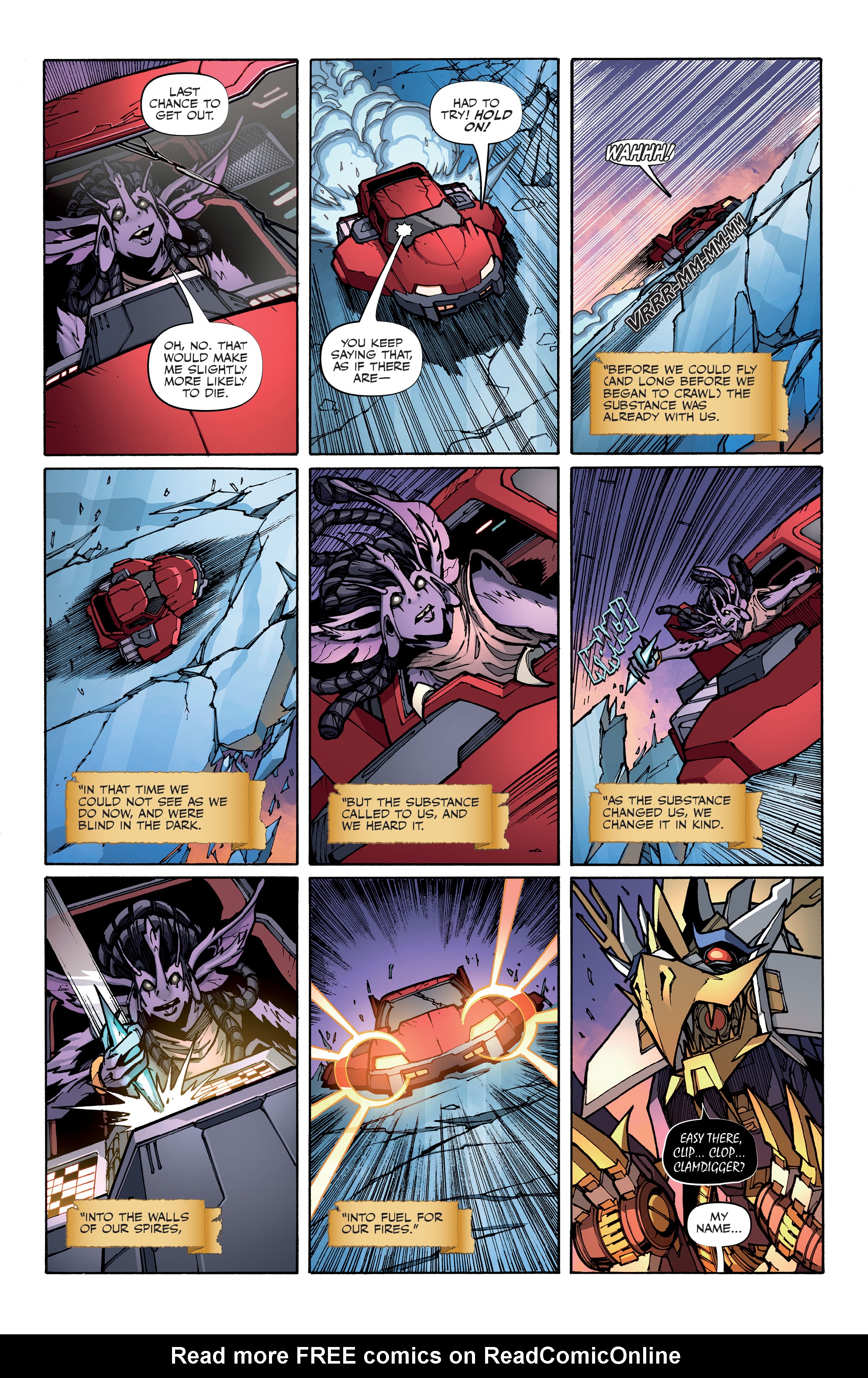 Read online Transformers: Galaxies comic -  Issue #6 - 21