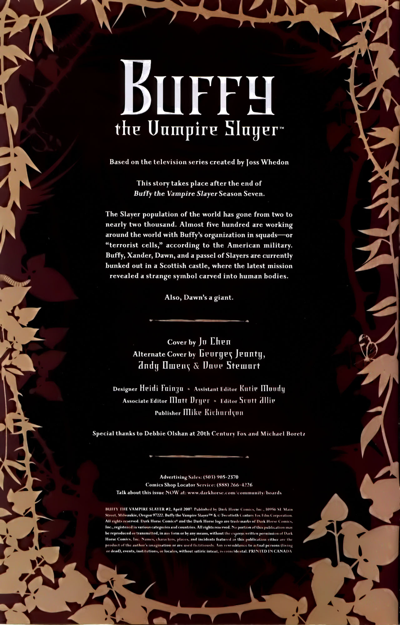 Read online Buffy the Vampire Slayer Season Eight comic -  Issue #2 - 2