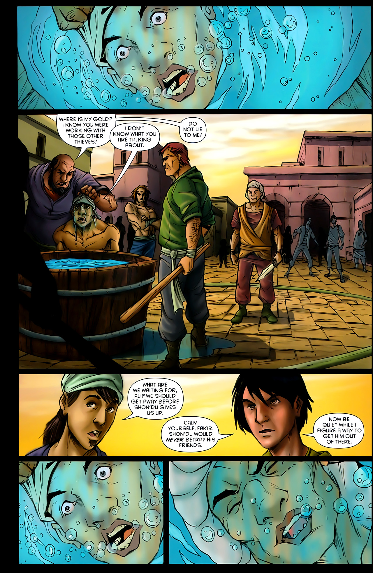Read online 1001 Arabian Nights: The Adventures of Sinbad comic -  Issue #10 - 3