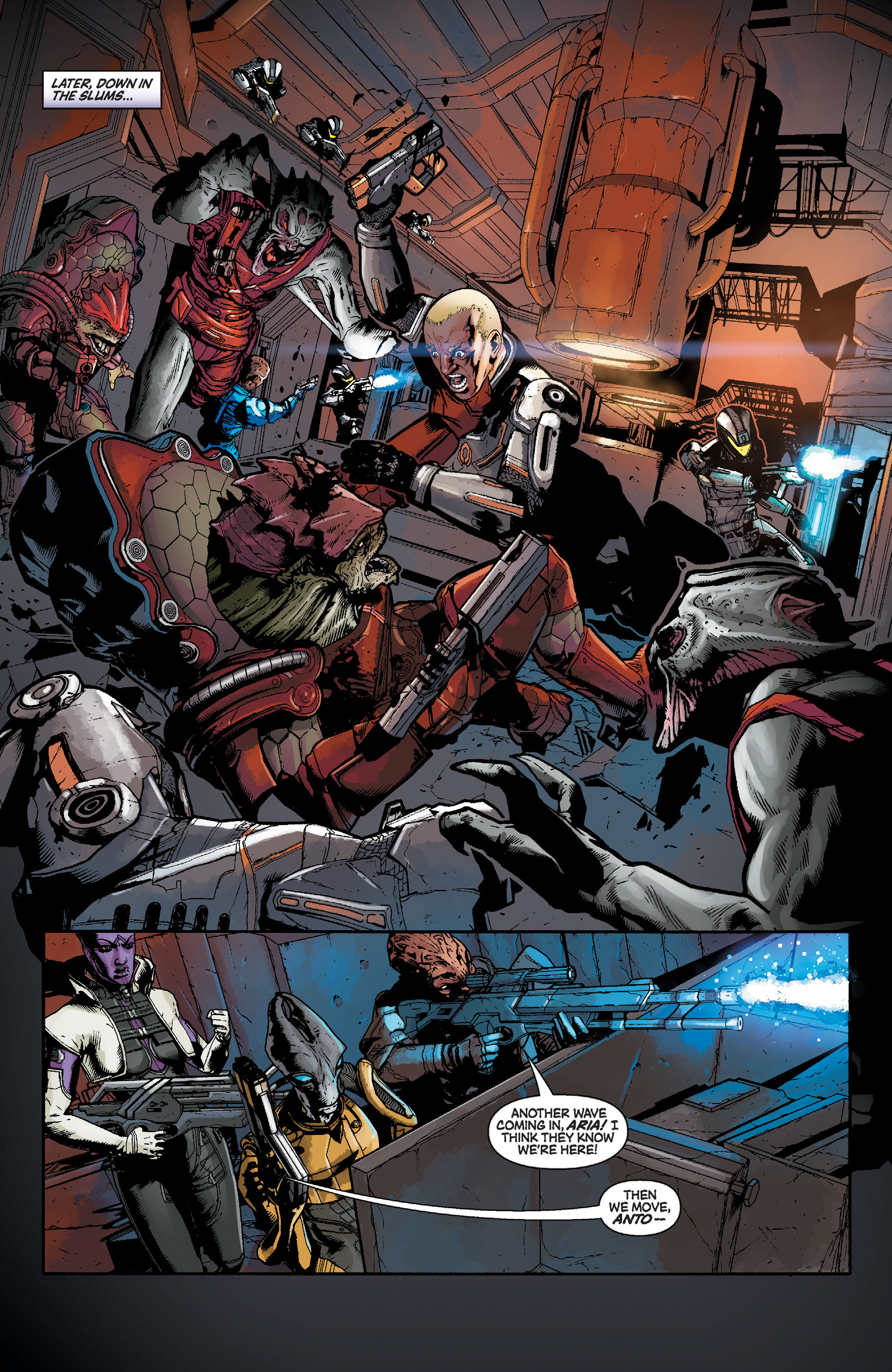 Read online Mass Effect: Invasion comic -  Issue # TPB - 80