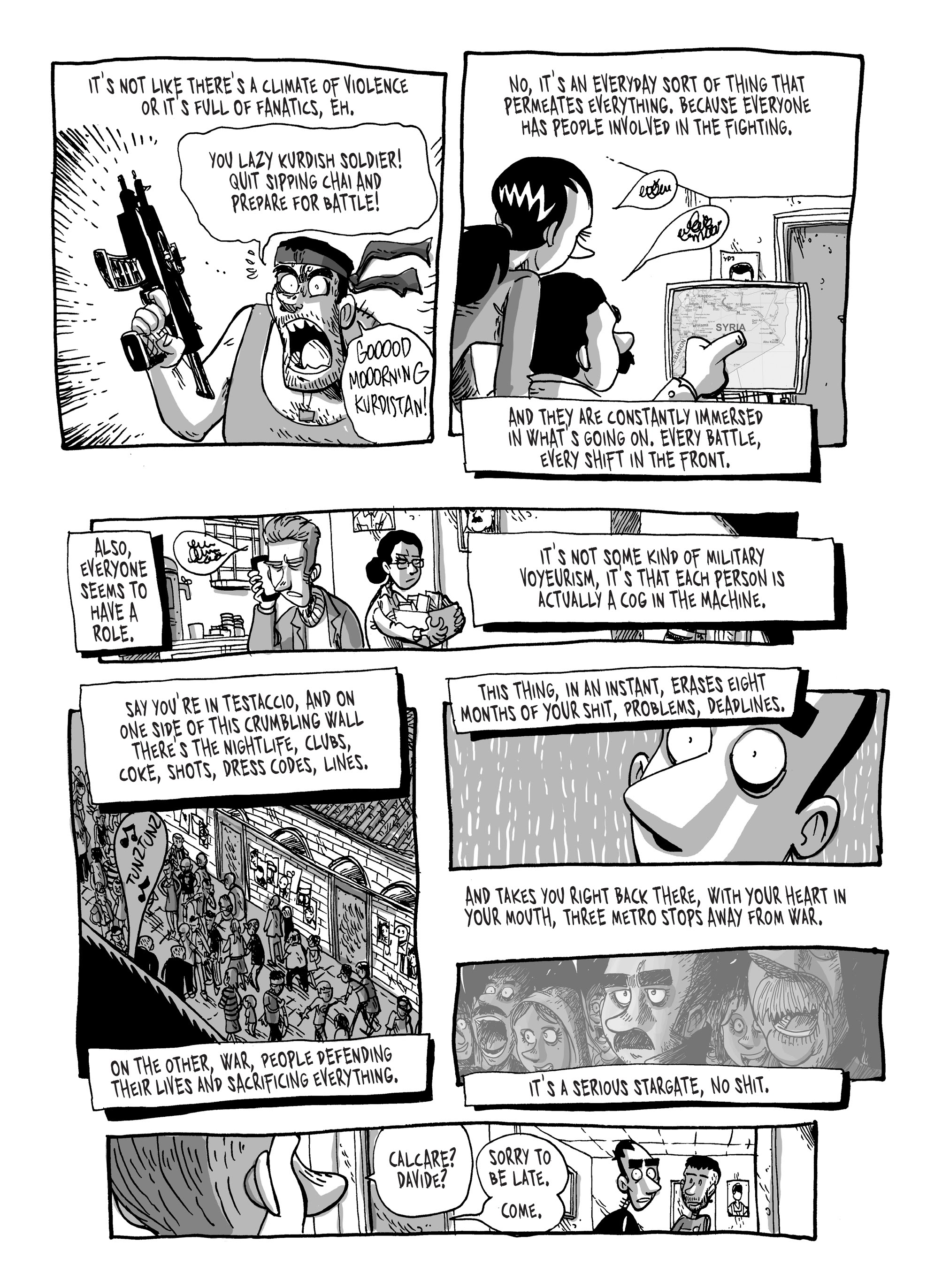 Read online Kobane Calling: Greetings From Northern Syria comic -  Issue # TPB (Part 1) - 55