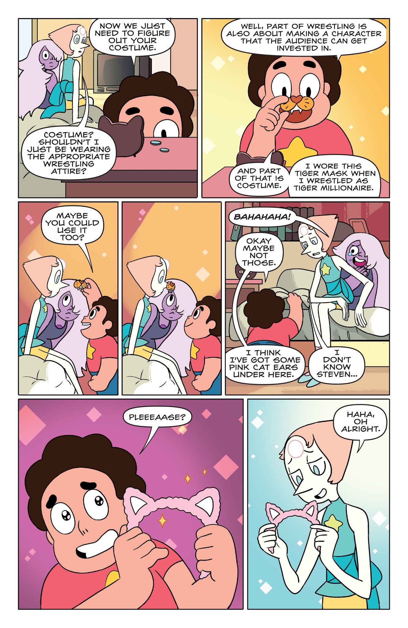 Read online Steven Universe Ongoing comic -  Issue #6 - 8