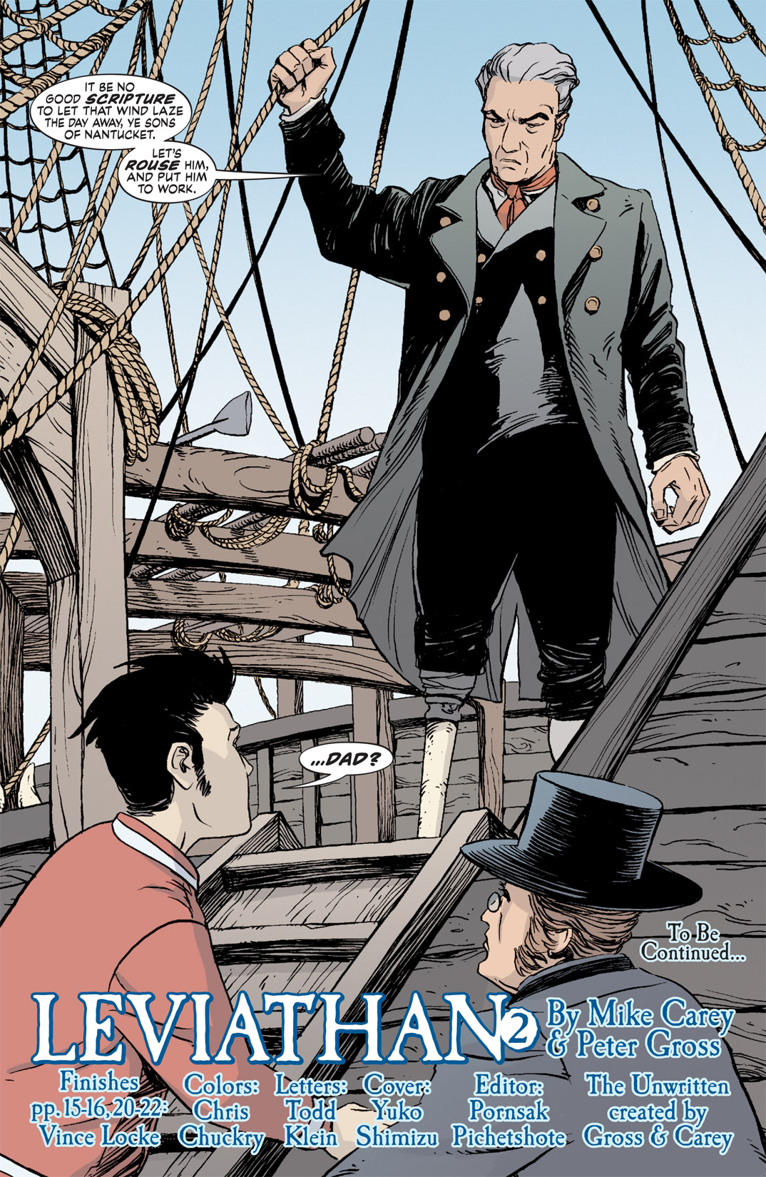 Read online The Unwritten comic -  Issue #20 - 23