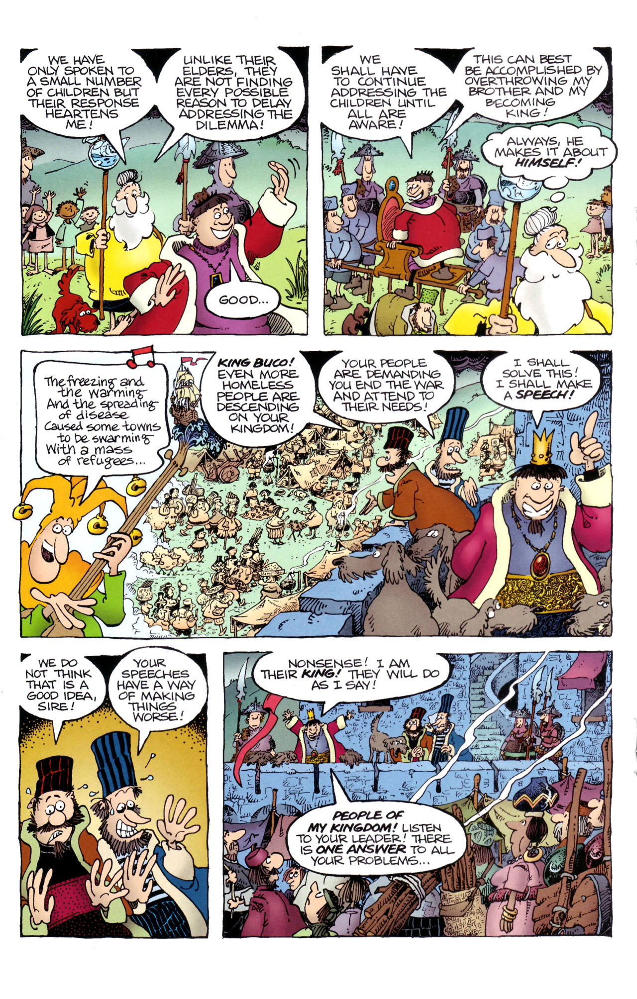 Read online Groo: Hell On Earth comic -  Issue #4 - 17
