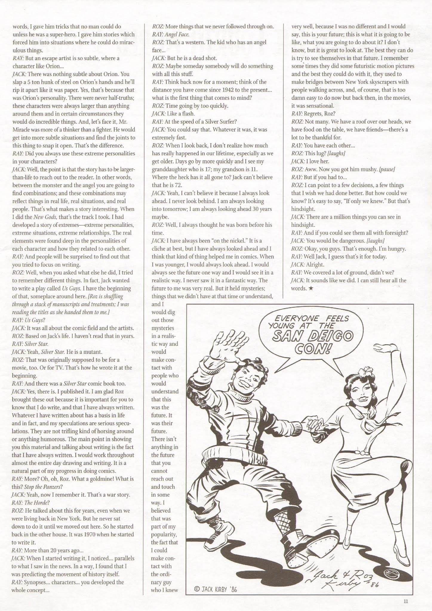 Read online The Jack Kirby Collector comic -  Issue #46 - 11