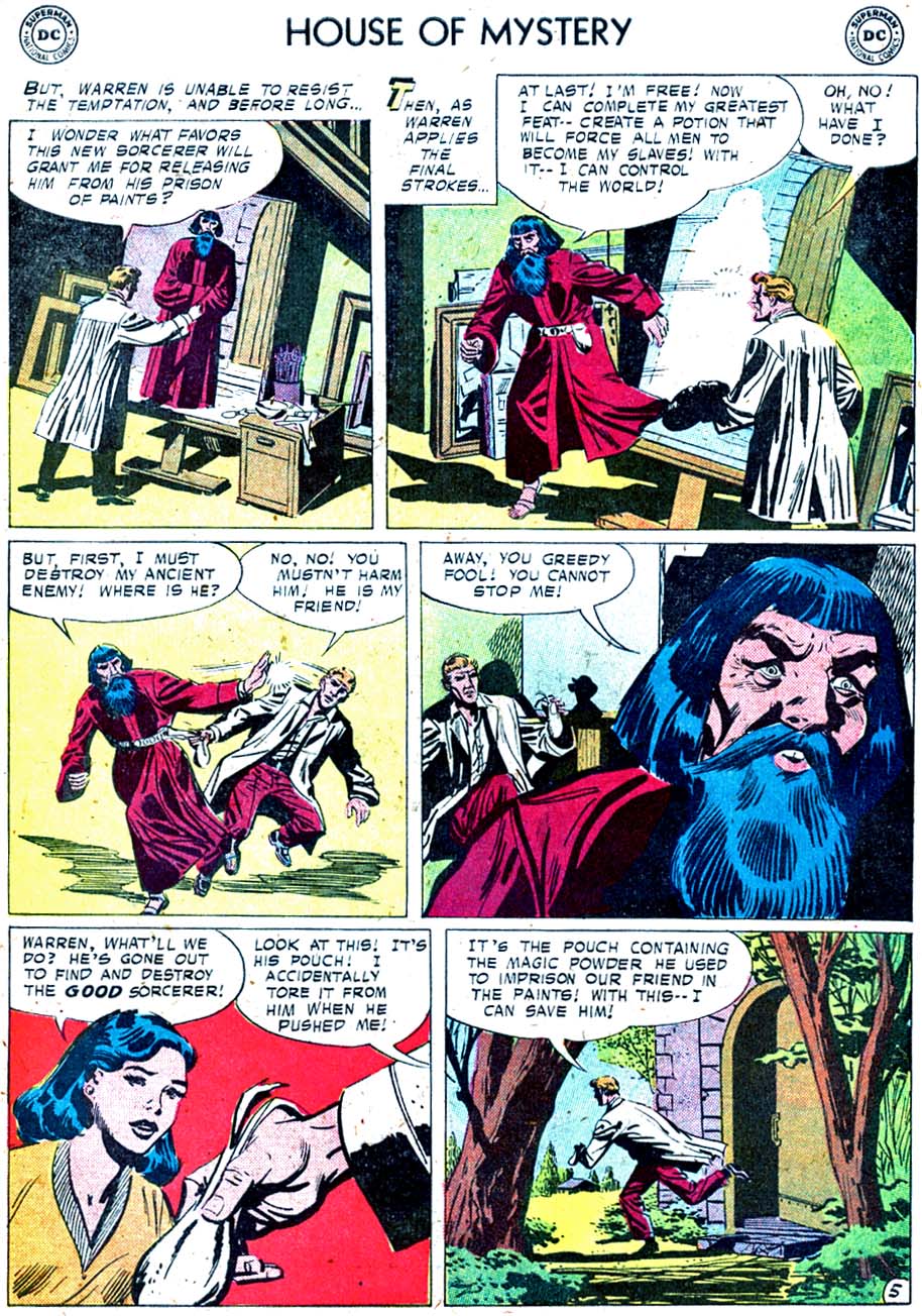 Read online House of Mystery (1951) comic -  Issue #81 - 15