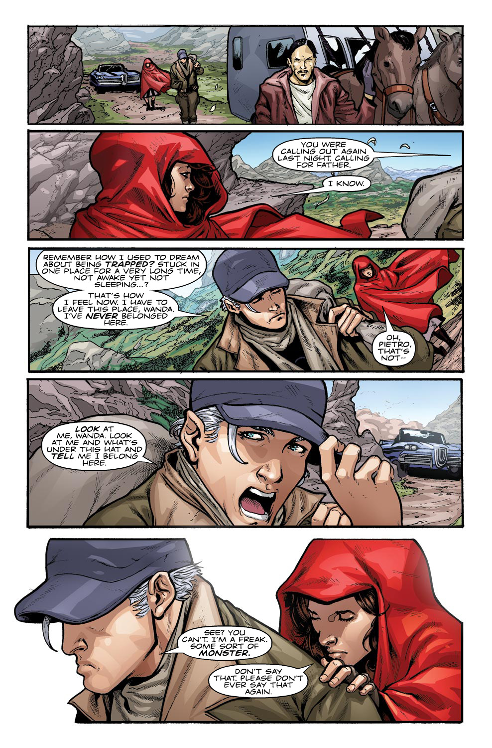 Read online Avengers Origins: The Scarlet Witch & Quicksilver comic ...