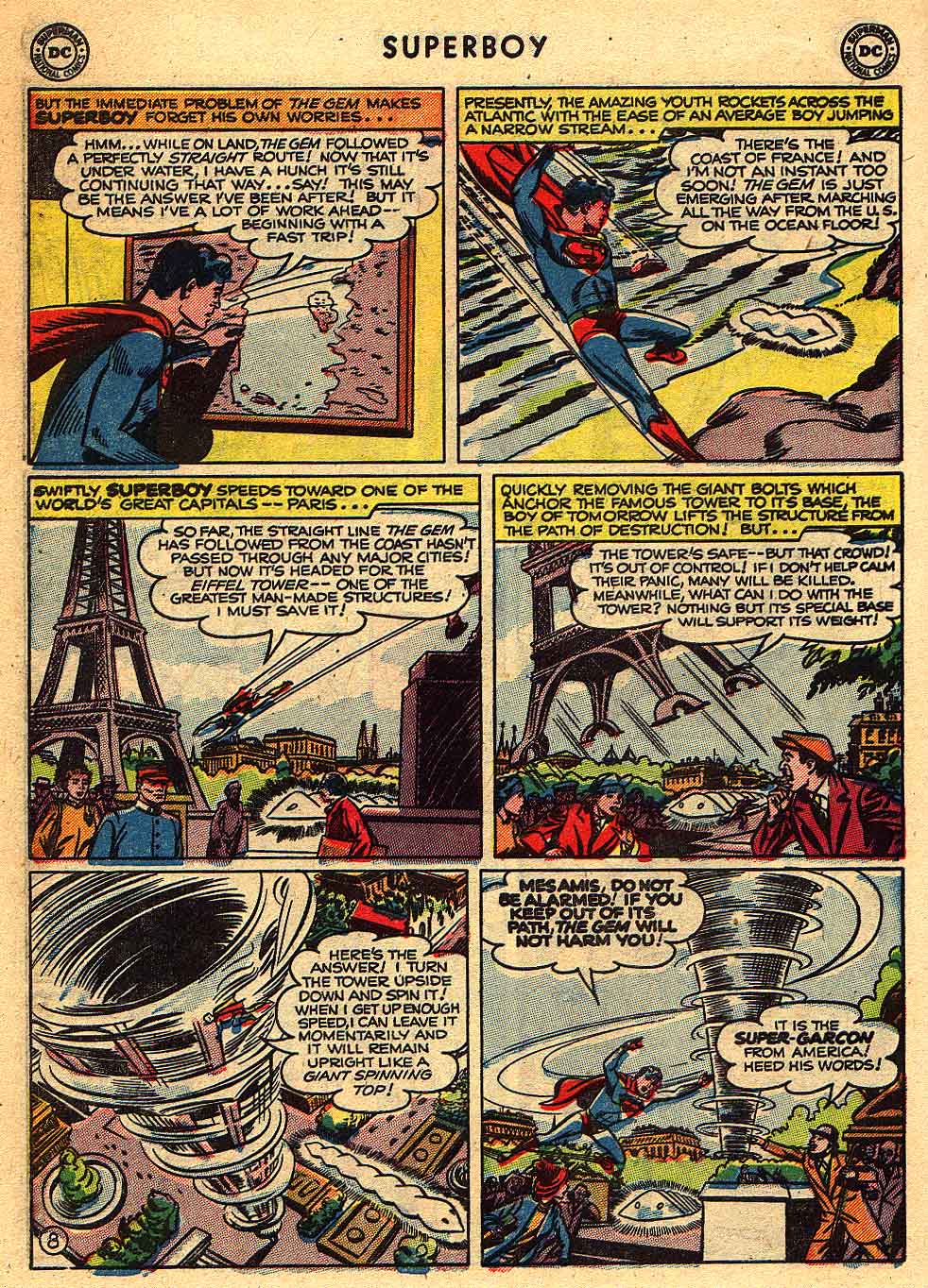 Read online Superboy (1949) comic -  Issue #19 - 9