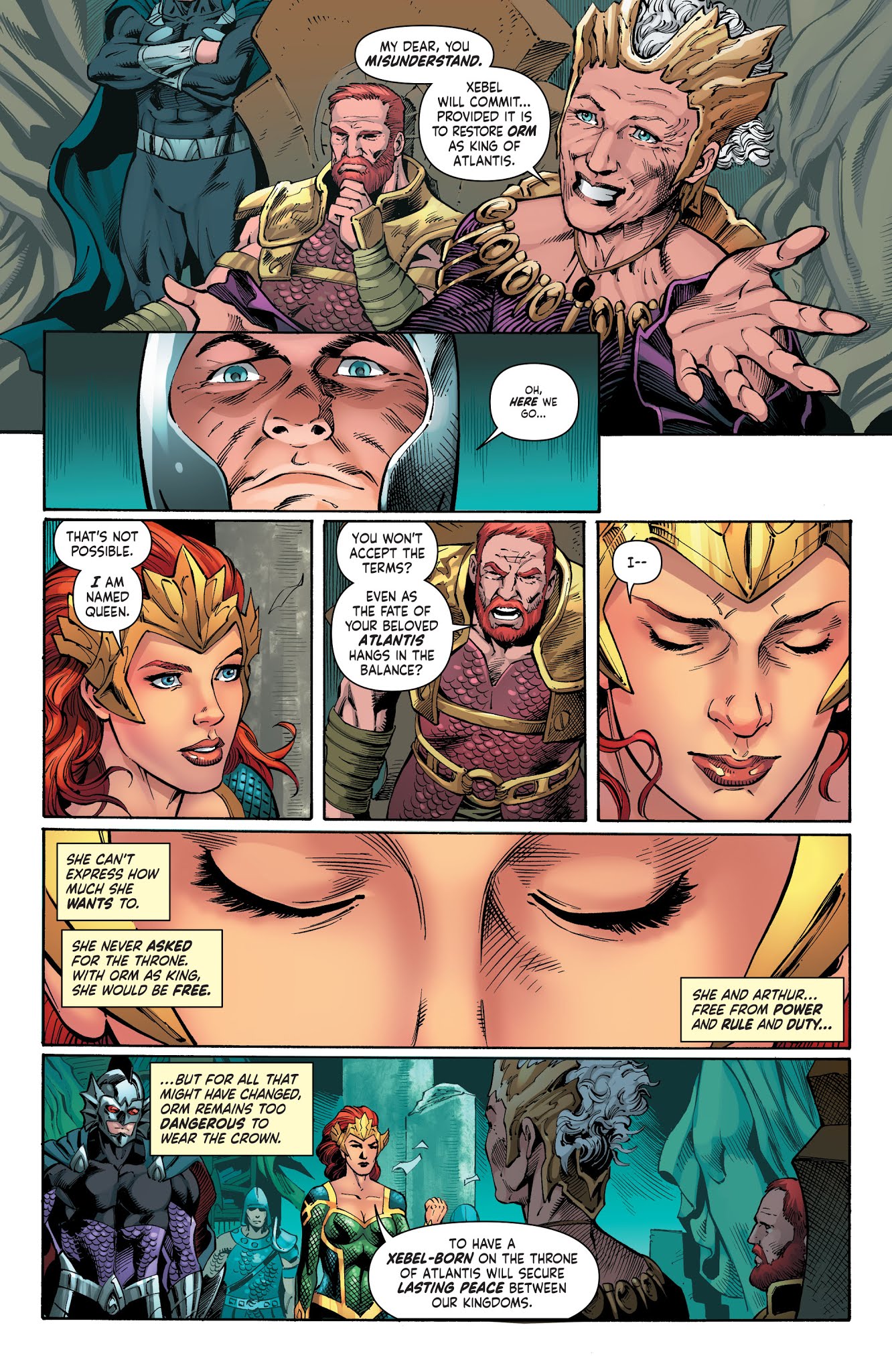 Read online Mera: Queen of Atlantis comic -  Issue #5 - 16
