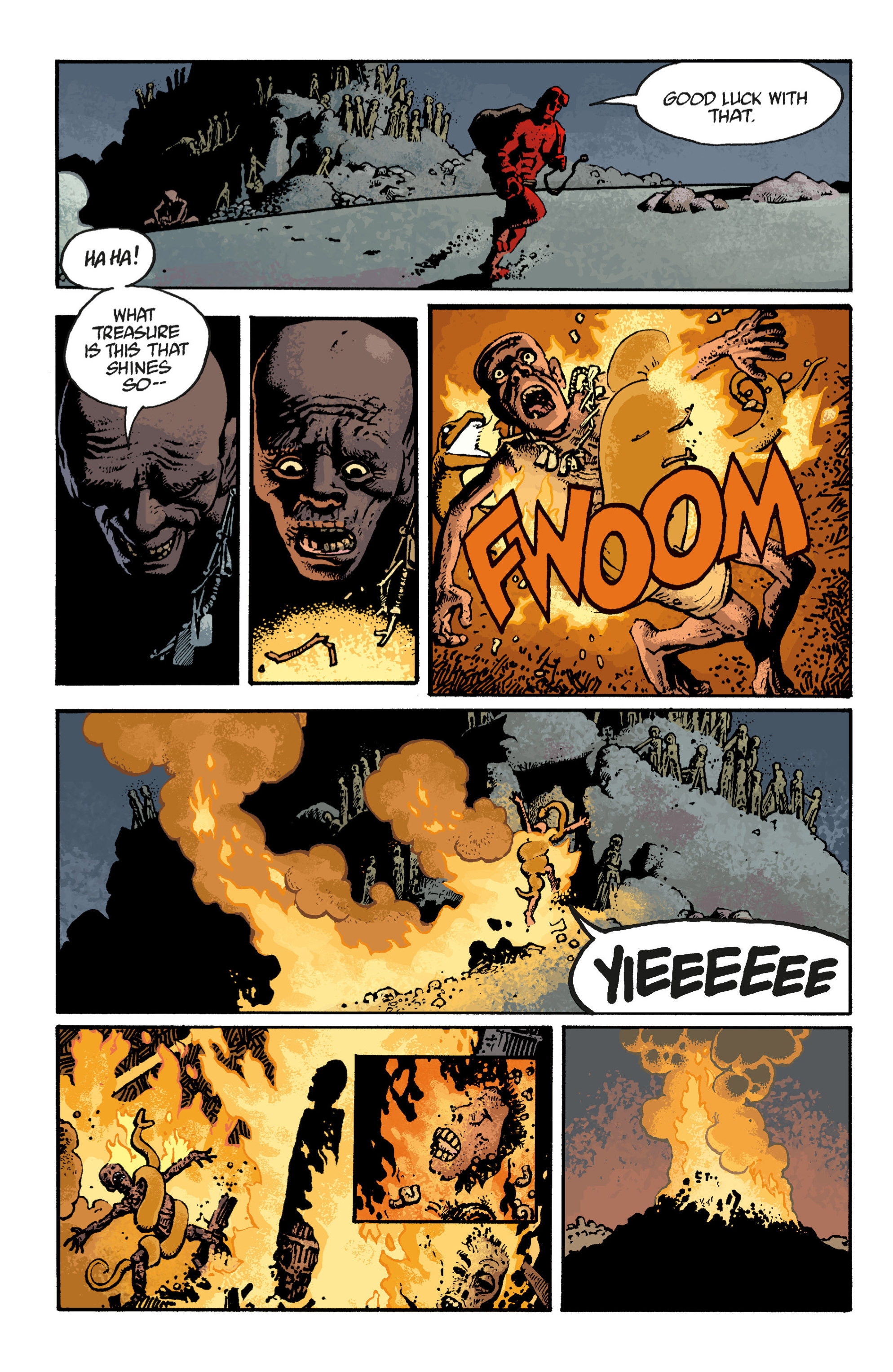 Read online Hellboy comic -  Issue #7 - 115