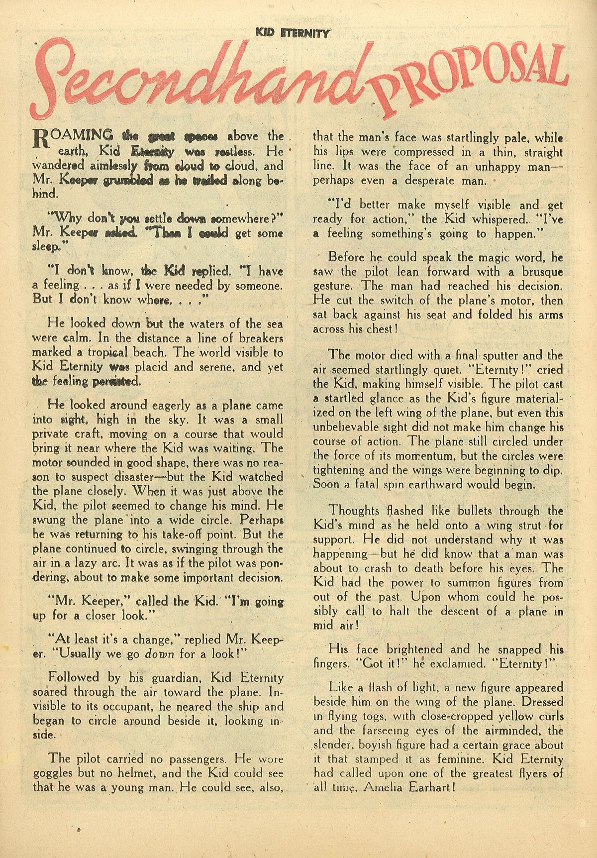Read online Kid Eternity (1946) comic -  Issue #12 - 34