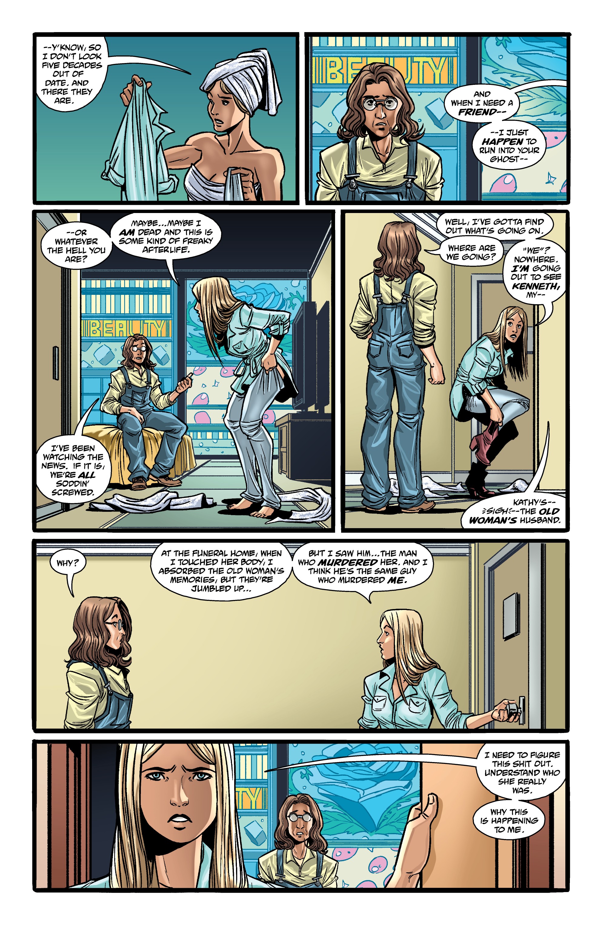 Read online The Girl In The Bay comic -  Issue #3 - 14