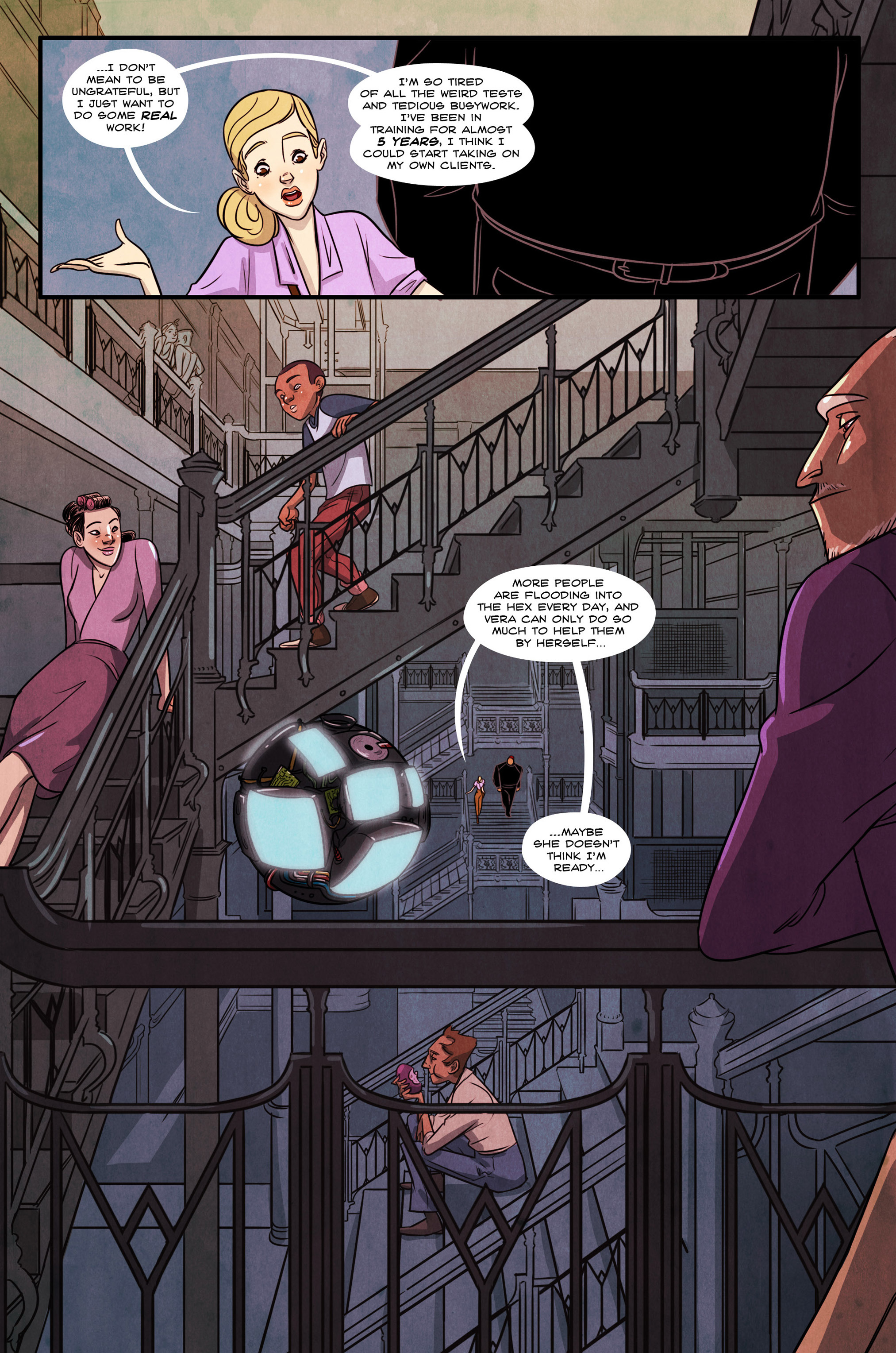 Read online Hex11 comic -  Issue #1 - 8