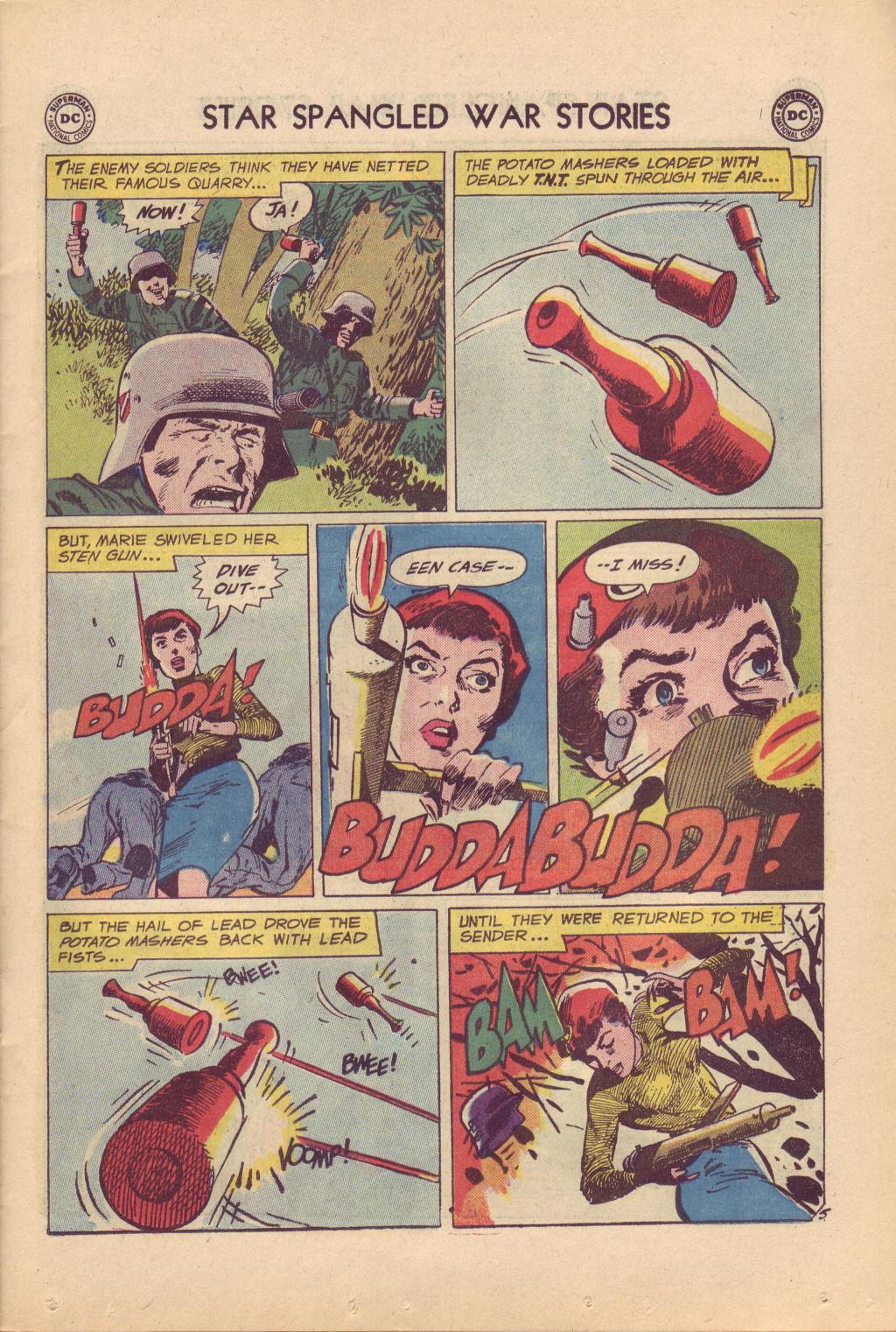 Read online Star Spangled War Stories (1952) comic -  Issue #87 - 7