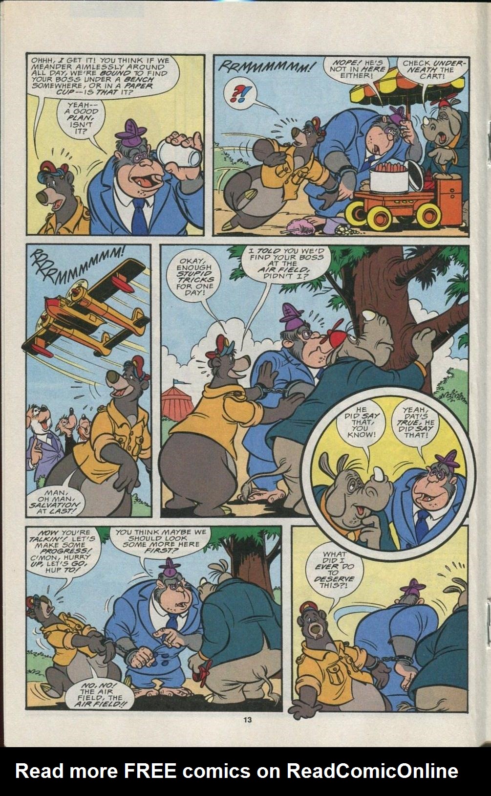 Read online Disney's Tale Spin comic -  Issue #3 - 14