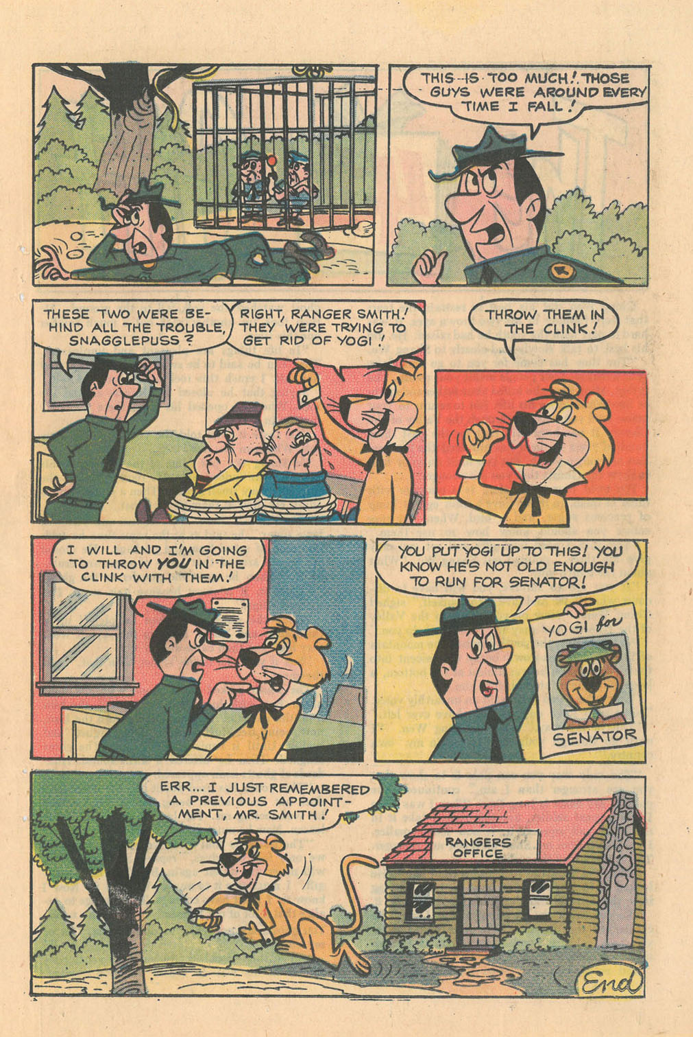 Read online Yogi Bear (1970) comic -  Issue #8 - 21