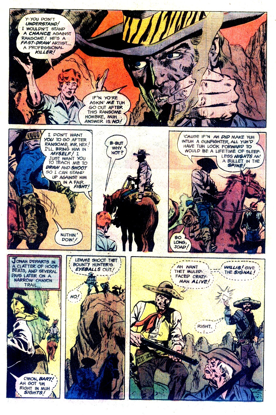Read online Weird Western Tales (1972) comic -  Issue #37 - 9