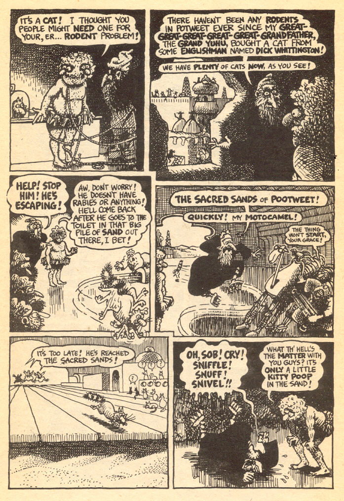 Read online Adventures of Fat Freddy's Cat comic -  Issue #5 - 9