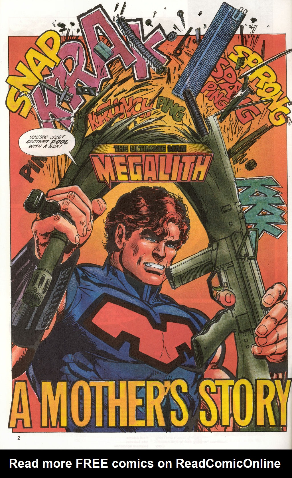 Read online The Revengers featuring Megalith comic -  Issue #2 - 5