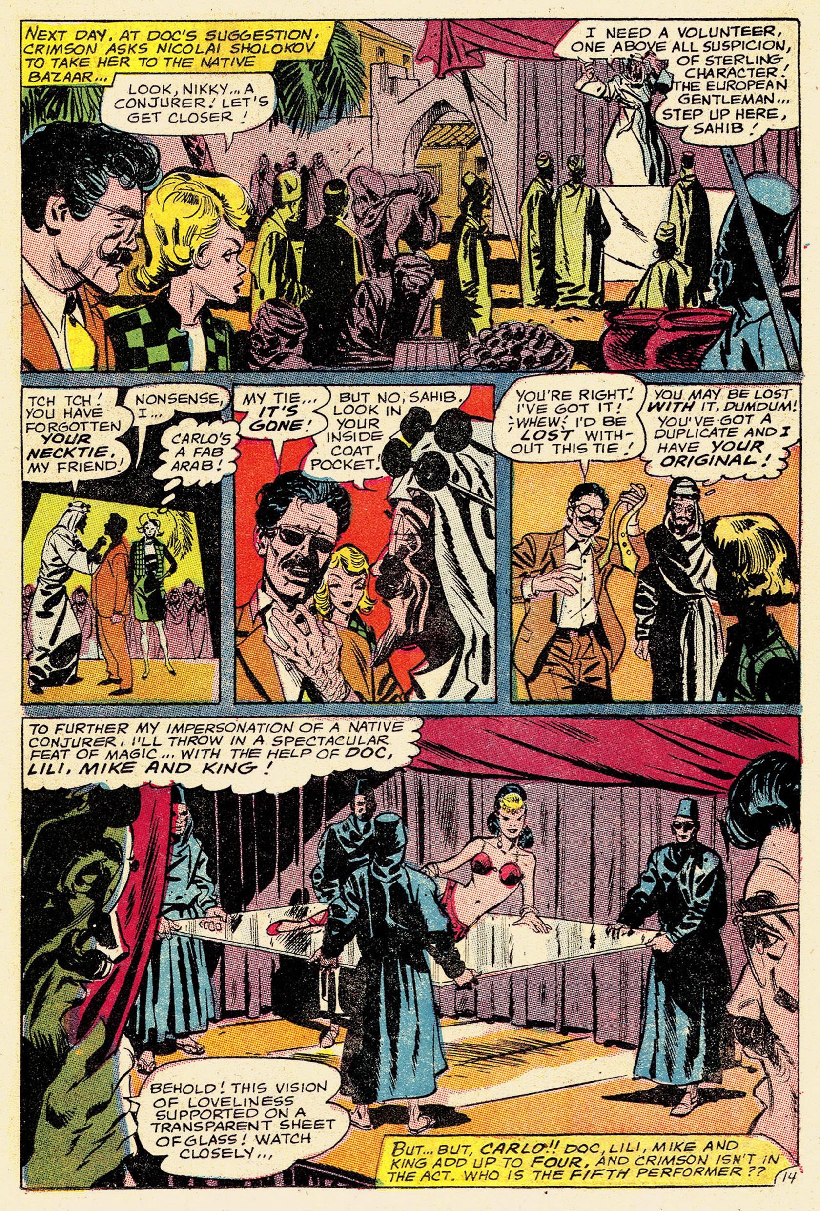 Read online Secret Six (1968) comic -  Issue #2 - 19