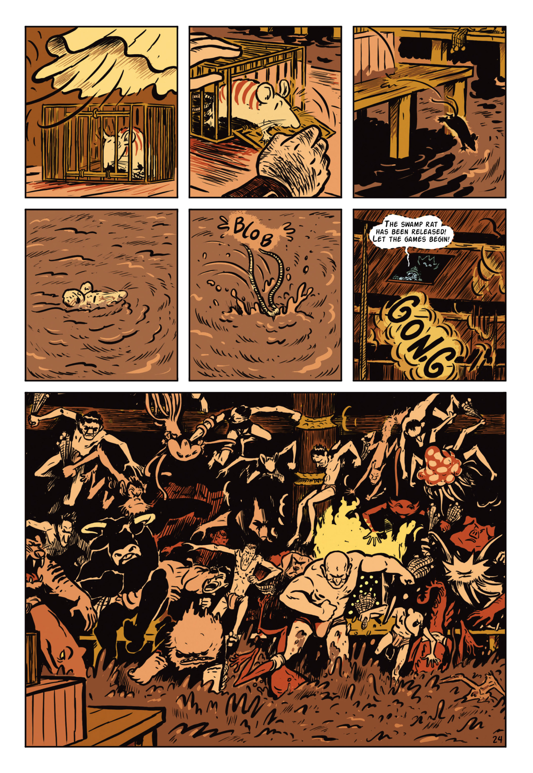 Read online The Fantastic Voyage of Lady Rozenbilt comic -  Issue #1 - 28