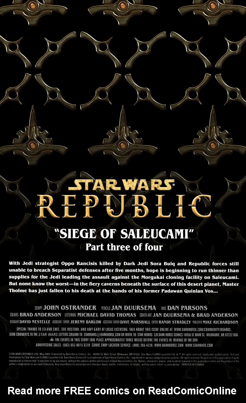Star Wars: Republic issue 76 - Page 2