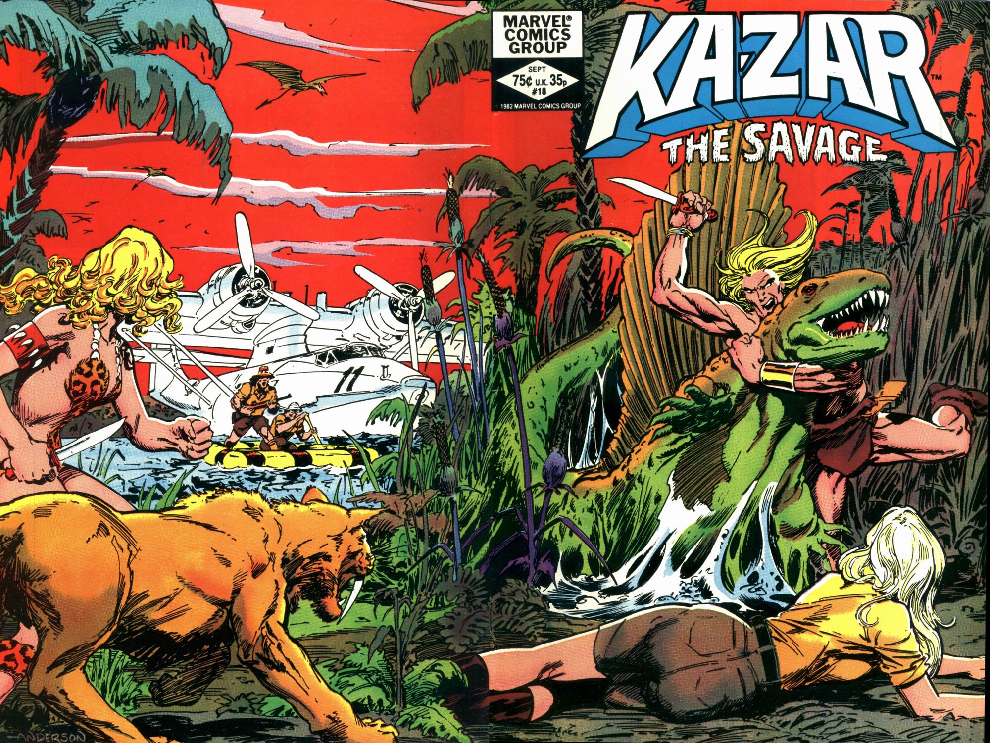 Read online Ka-Zar the Savage comic -  Issue #18 - 1