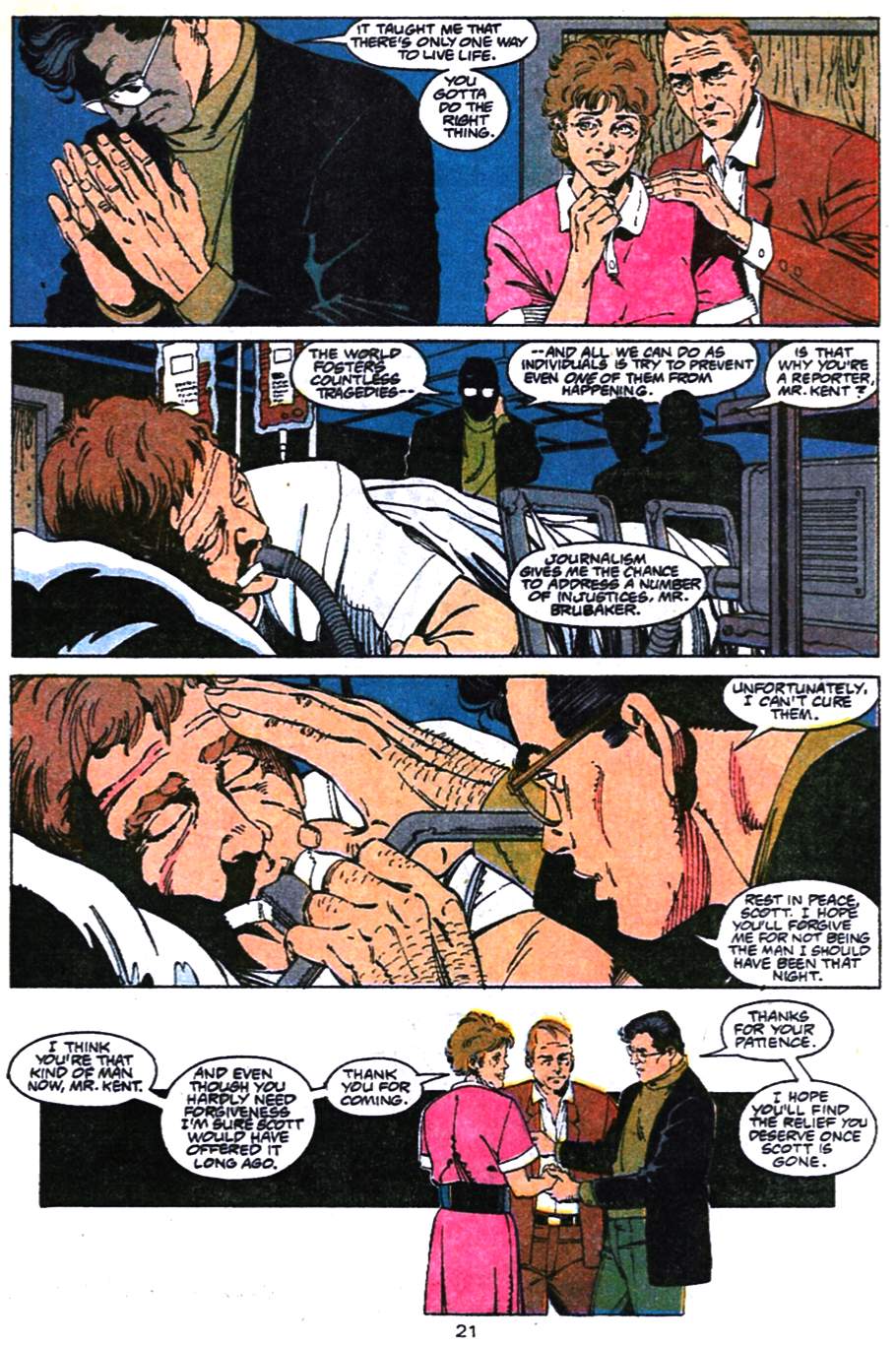 Read online Adventures of Superman (1987) comic -  Issue #474 - 22