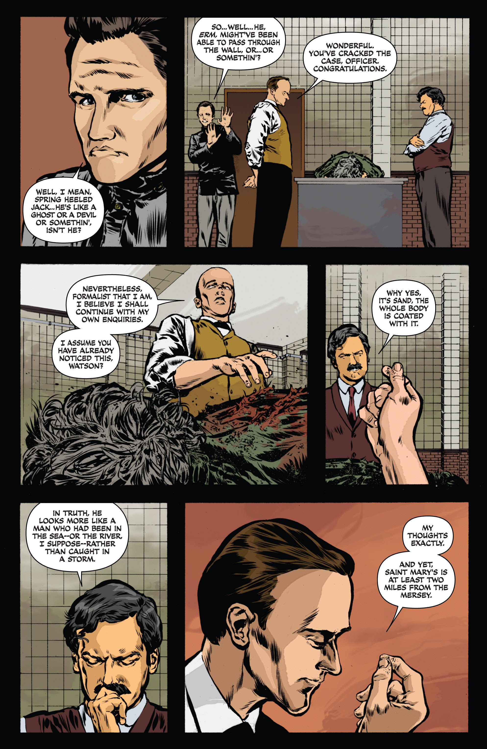 Read online Sherlock Holmes: The Liverpool Demon comic -  Issue #2 - 11