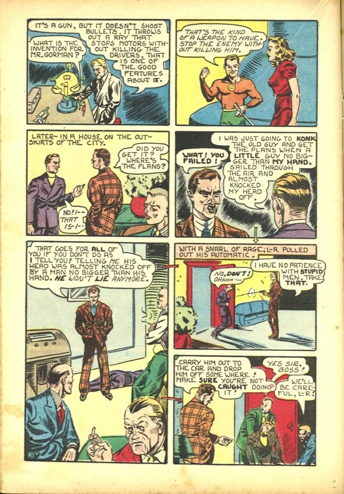 Read online Amazing Man Comics comic -  Issue #23 - 30