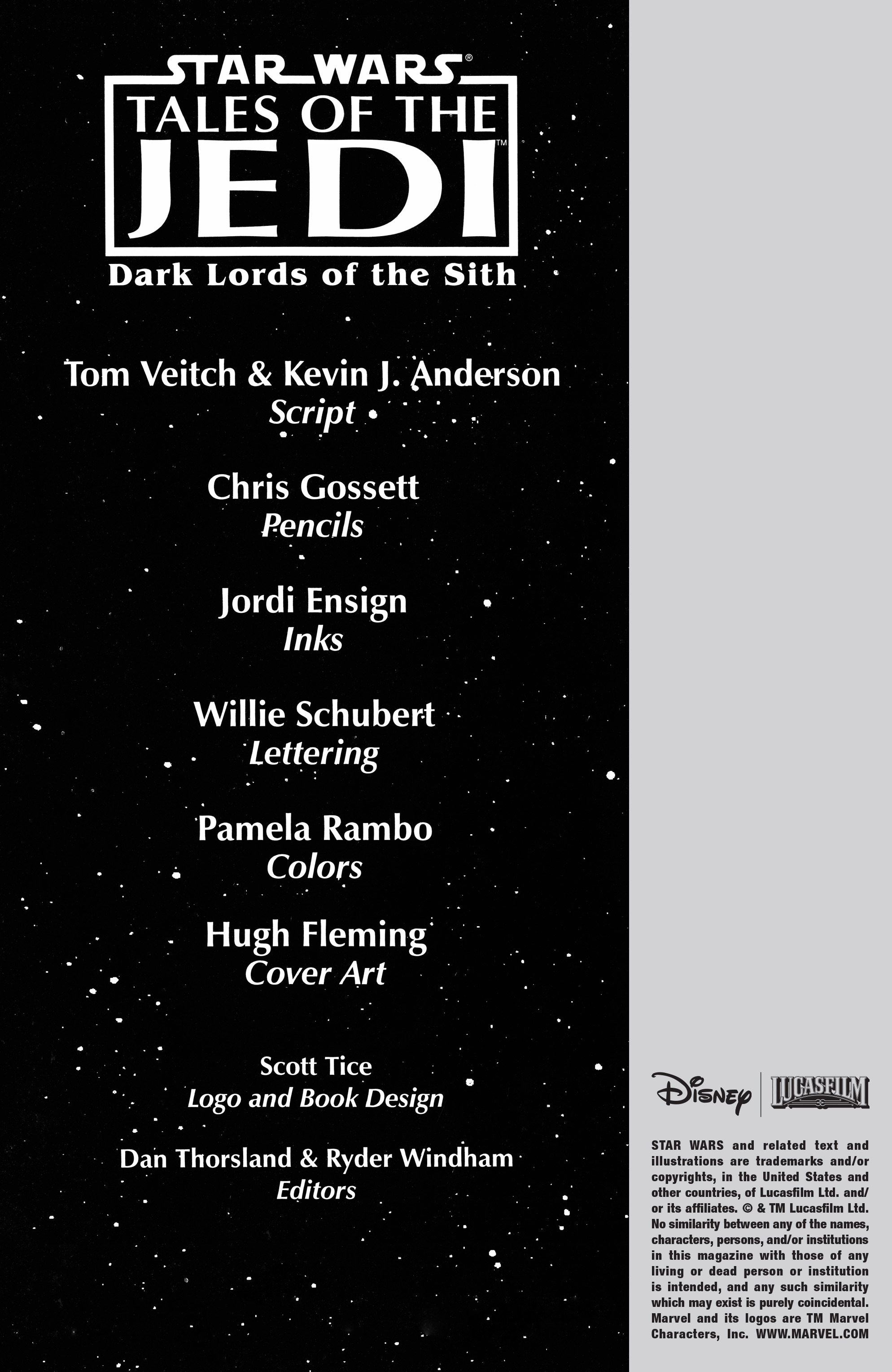 Read online Star Wars: Tales of the Jedi - Dark Lords of the Sith comic -  Issue #3 - 2