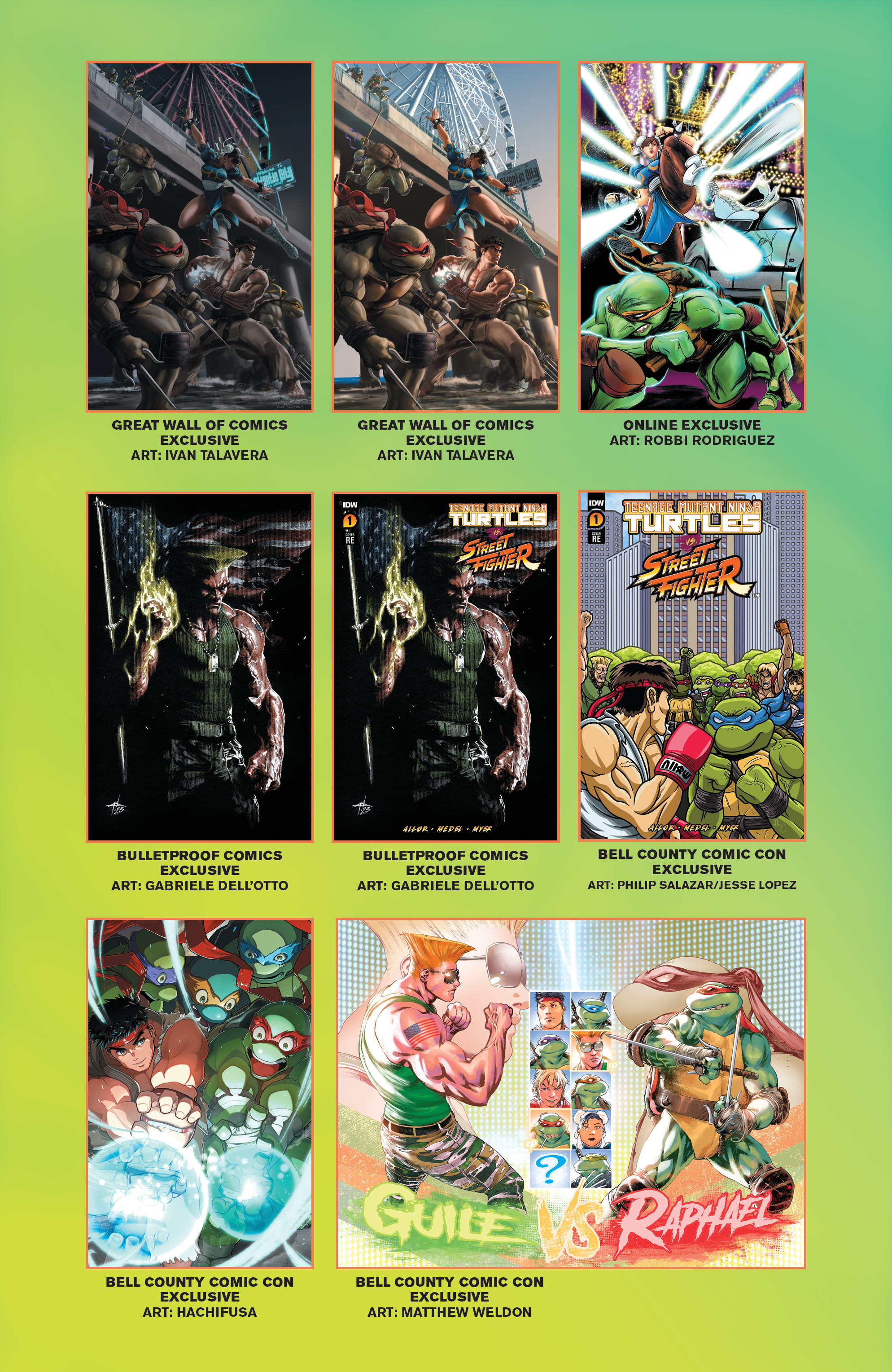 Read online Teenage Mutant Ninja Turtles vs. Street Fighter comic -  Issue #1 - 31