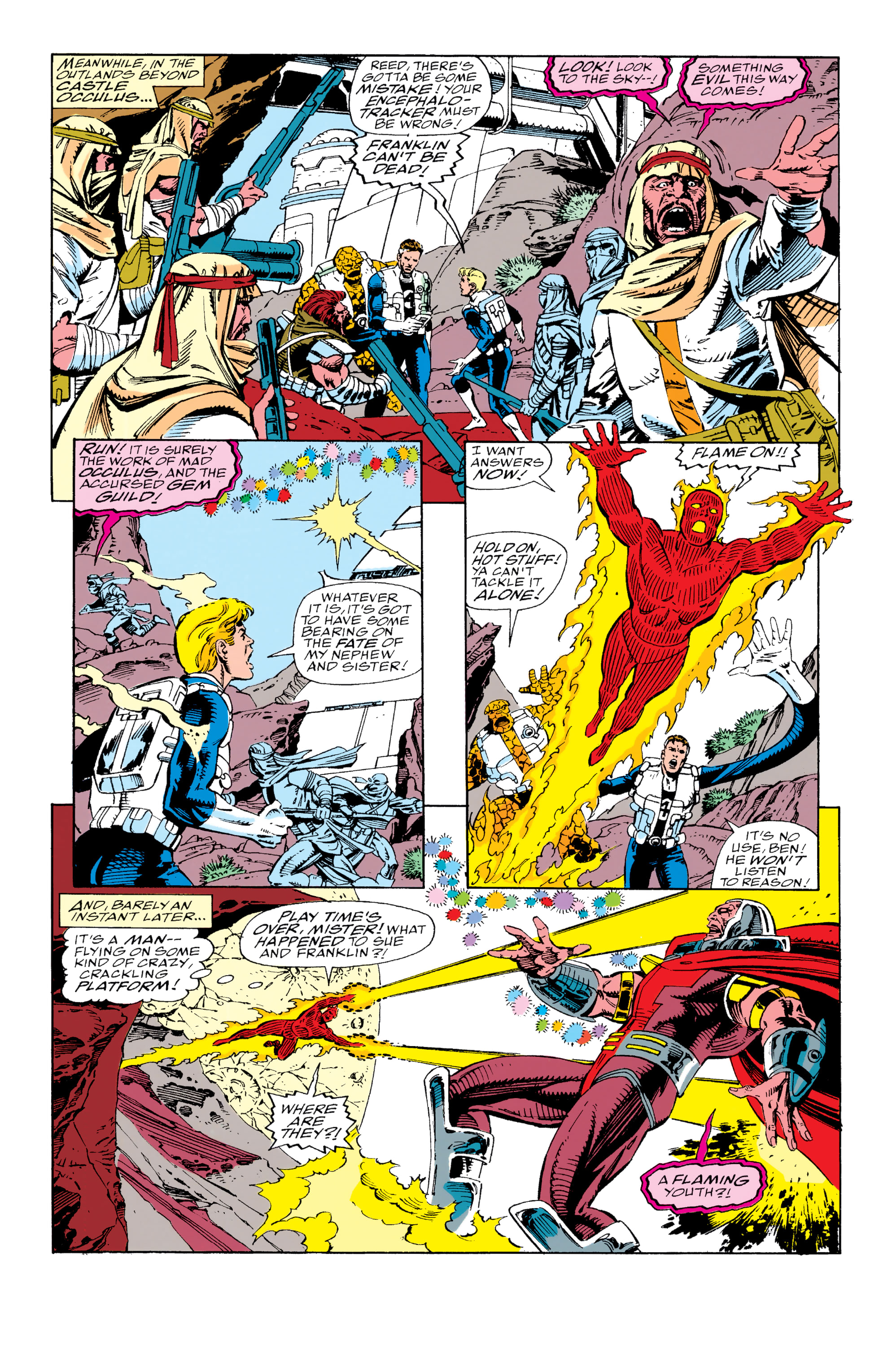Read online Fantastic Four Epic Collection comic -  Issue # This Flame, This Fury (Part 1) - 54