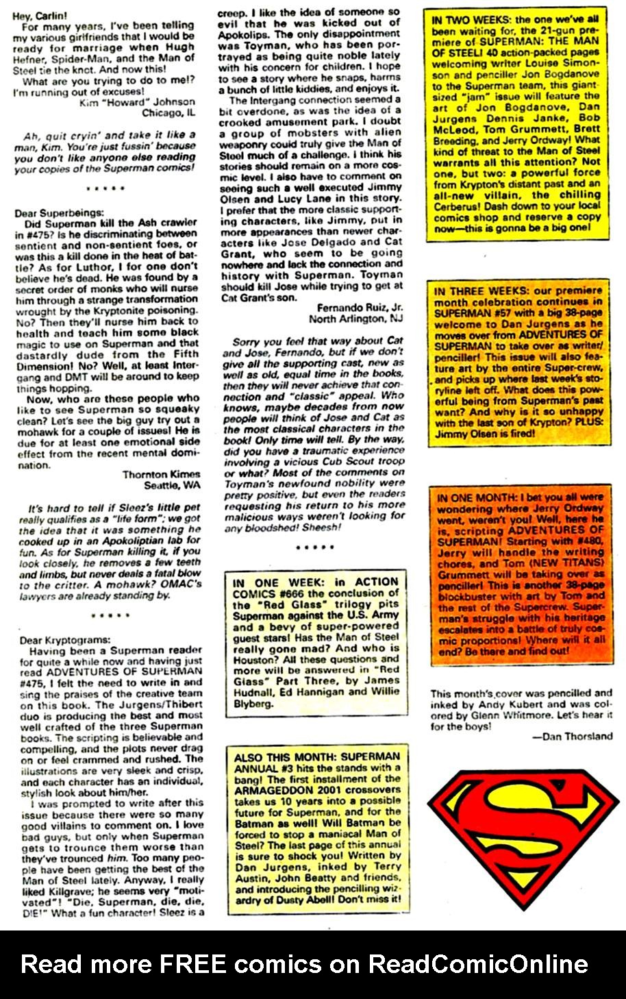 Read online Adventures of Superman (1987) comic -  Issue #479 - 24