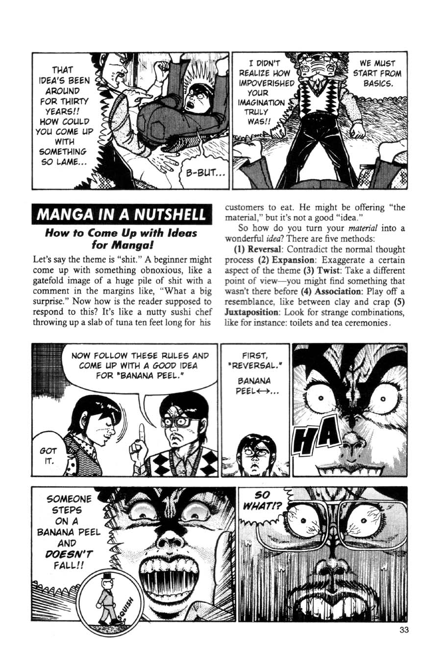 Read online Even a Monkey Can Draw Manga comic -  Issue # TPB - 34