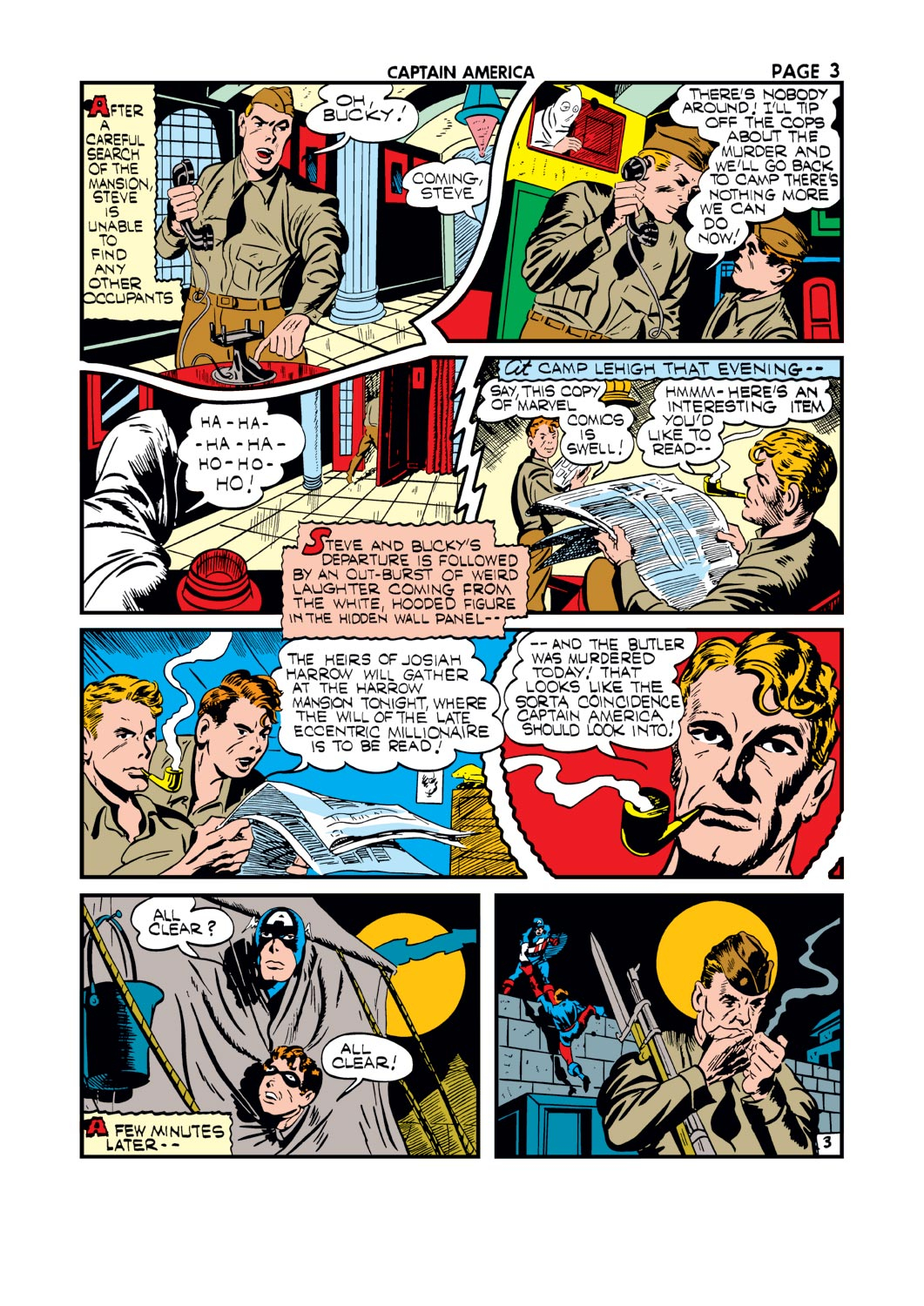 Read online Captain America Comics comic -  Issue #9 - 4
