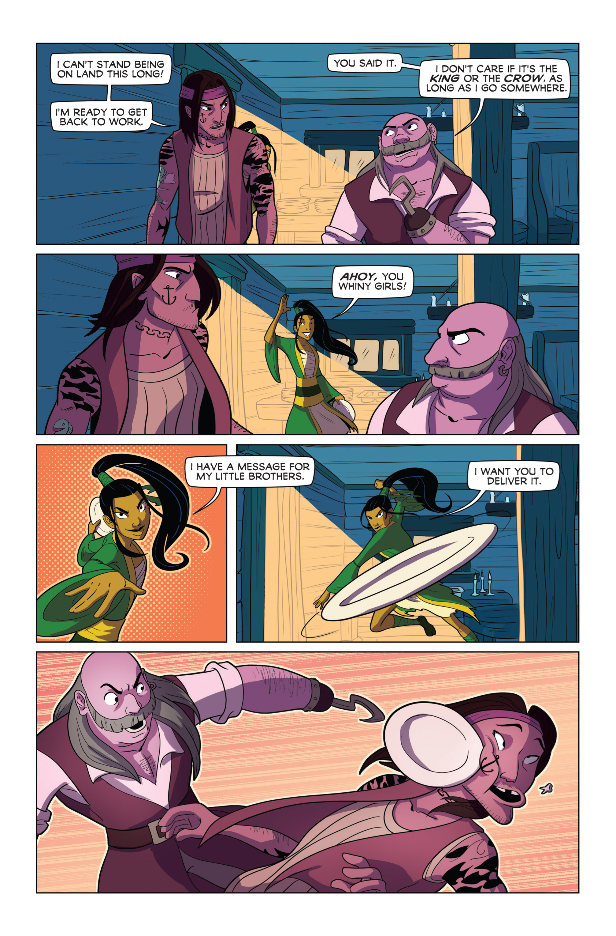 Read online Princeless: The Pirate Princess comic -  Issue # Full - 17
