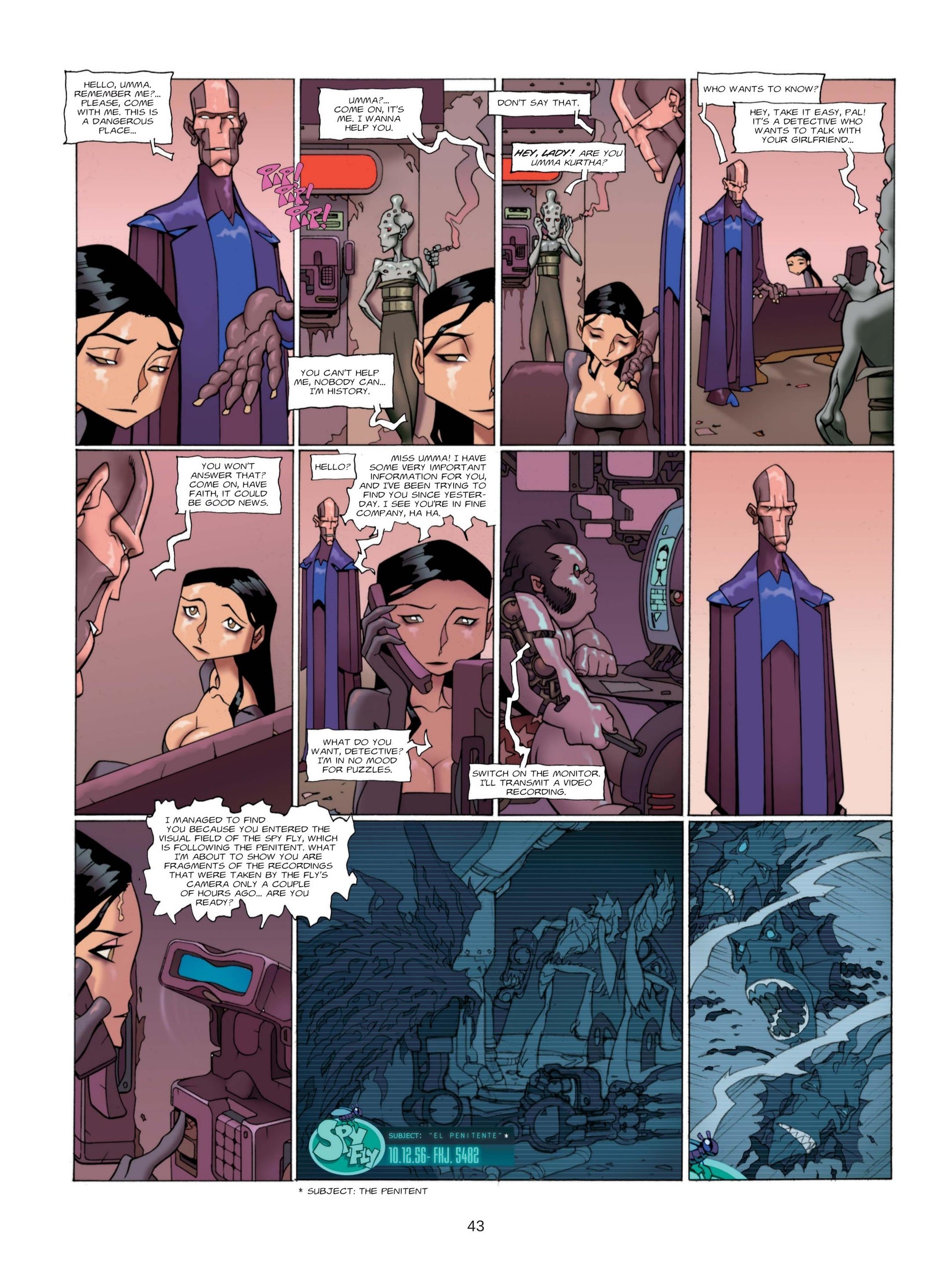 Read online Genetic Grunge comic -  Issue #1 - 45