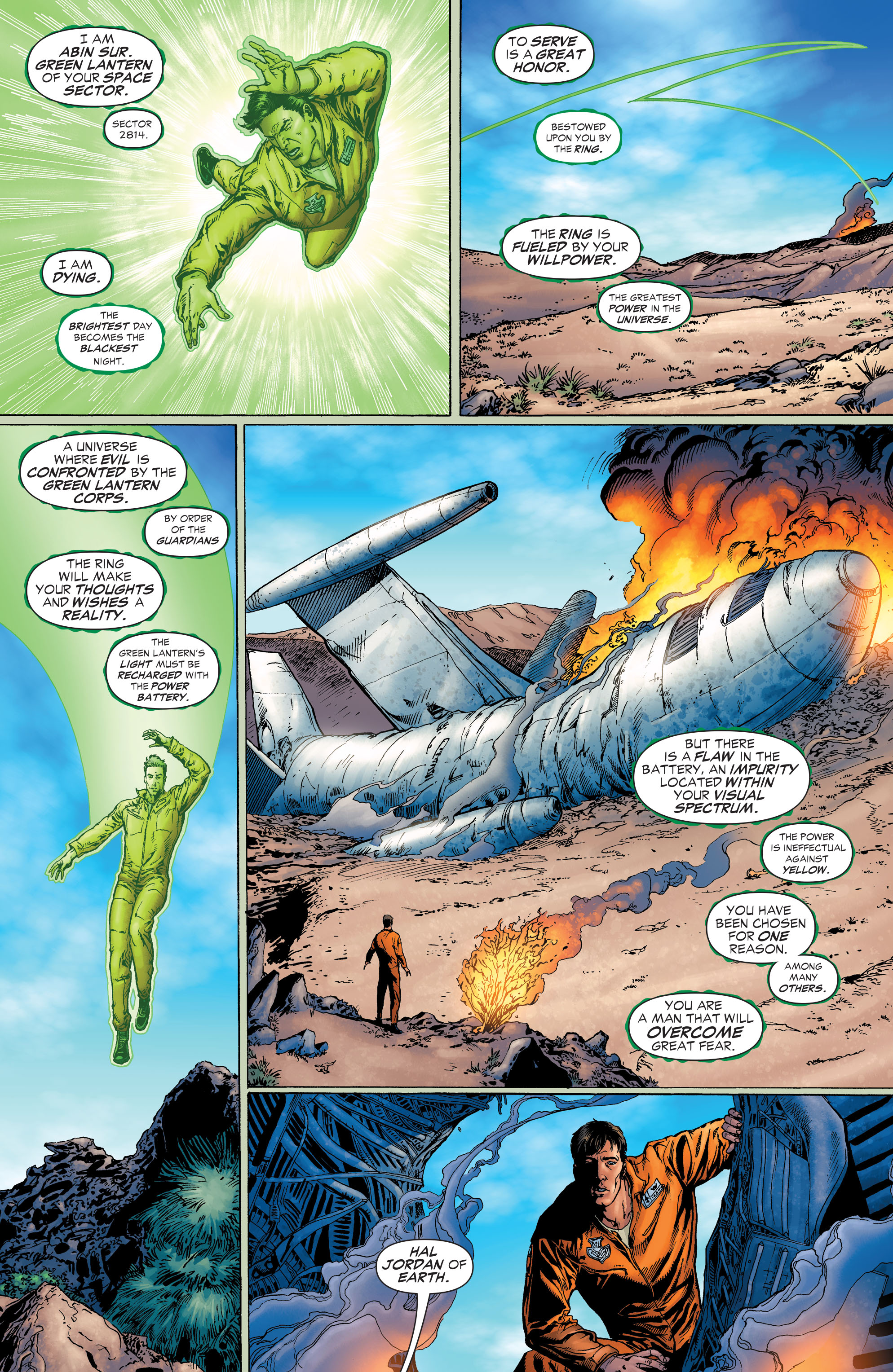 Read online Green Lantern by Geoff Johns comic -  Issue # TPB 1 (Part 3) - 98