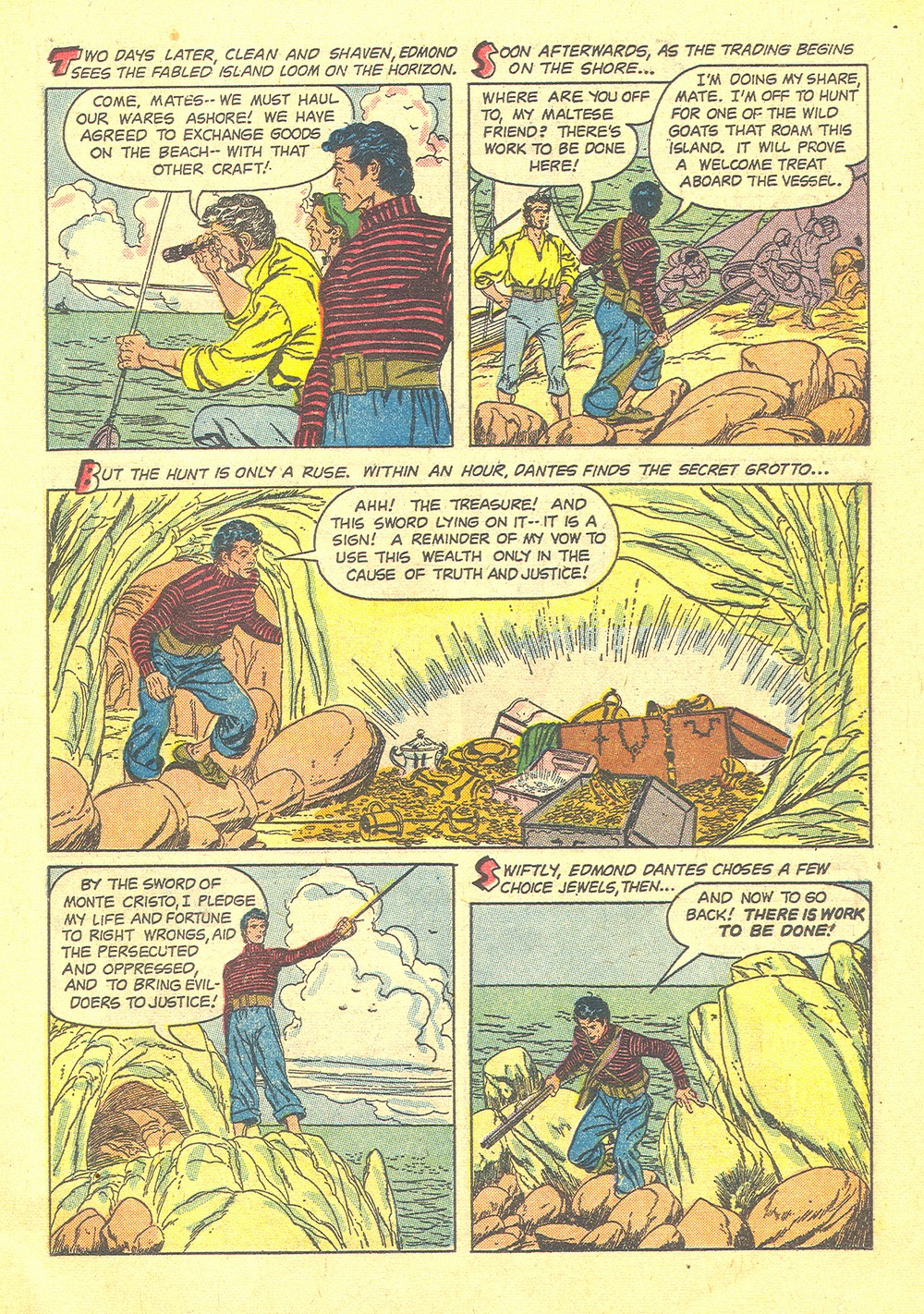 Read online Four Color Comics comic -  Issue #794 - 19