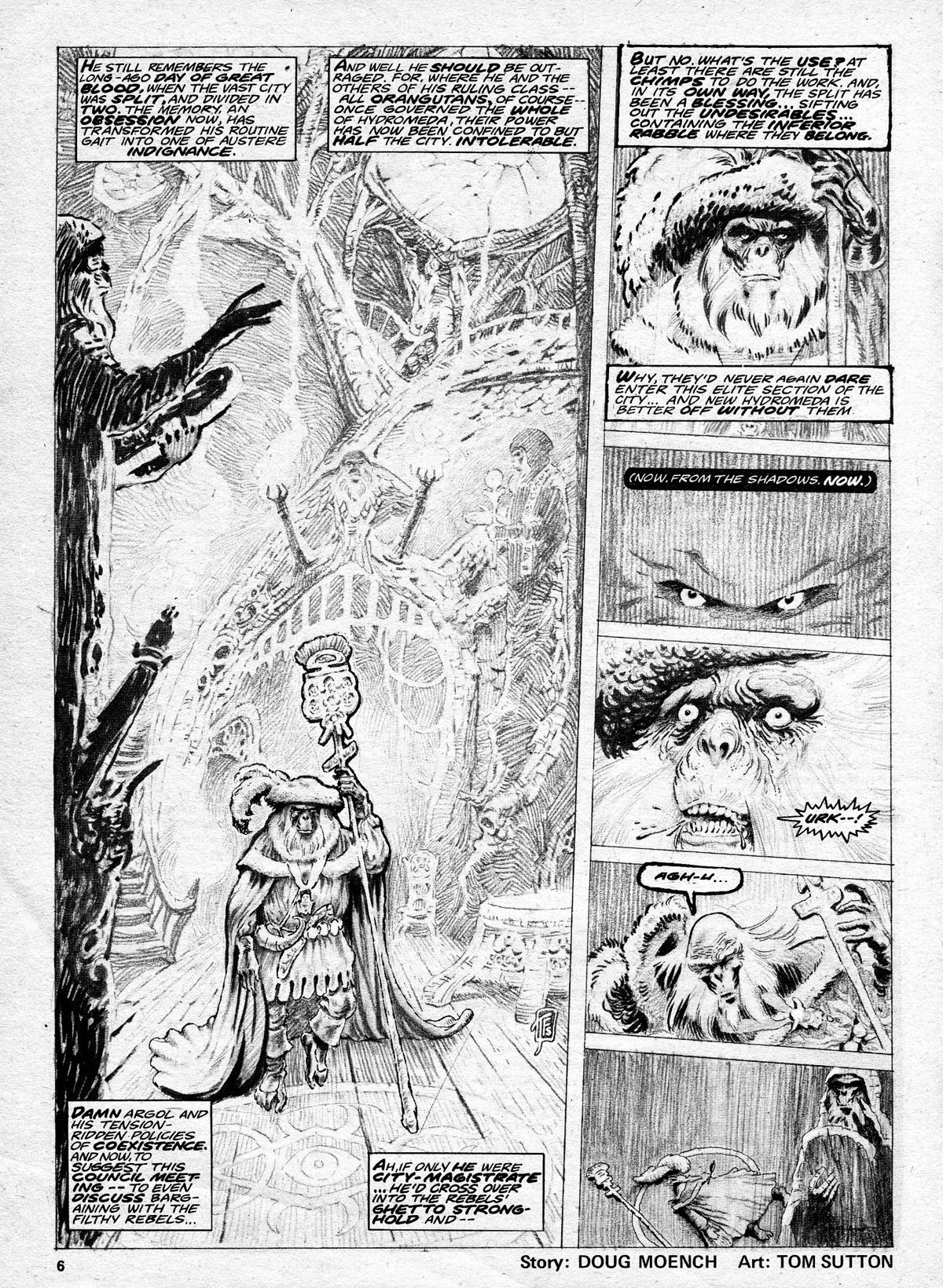 Read online Planet of the Apes comic -  Issue #12 - 6