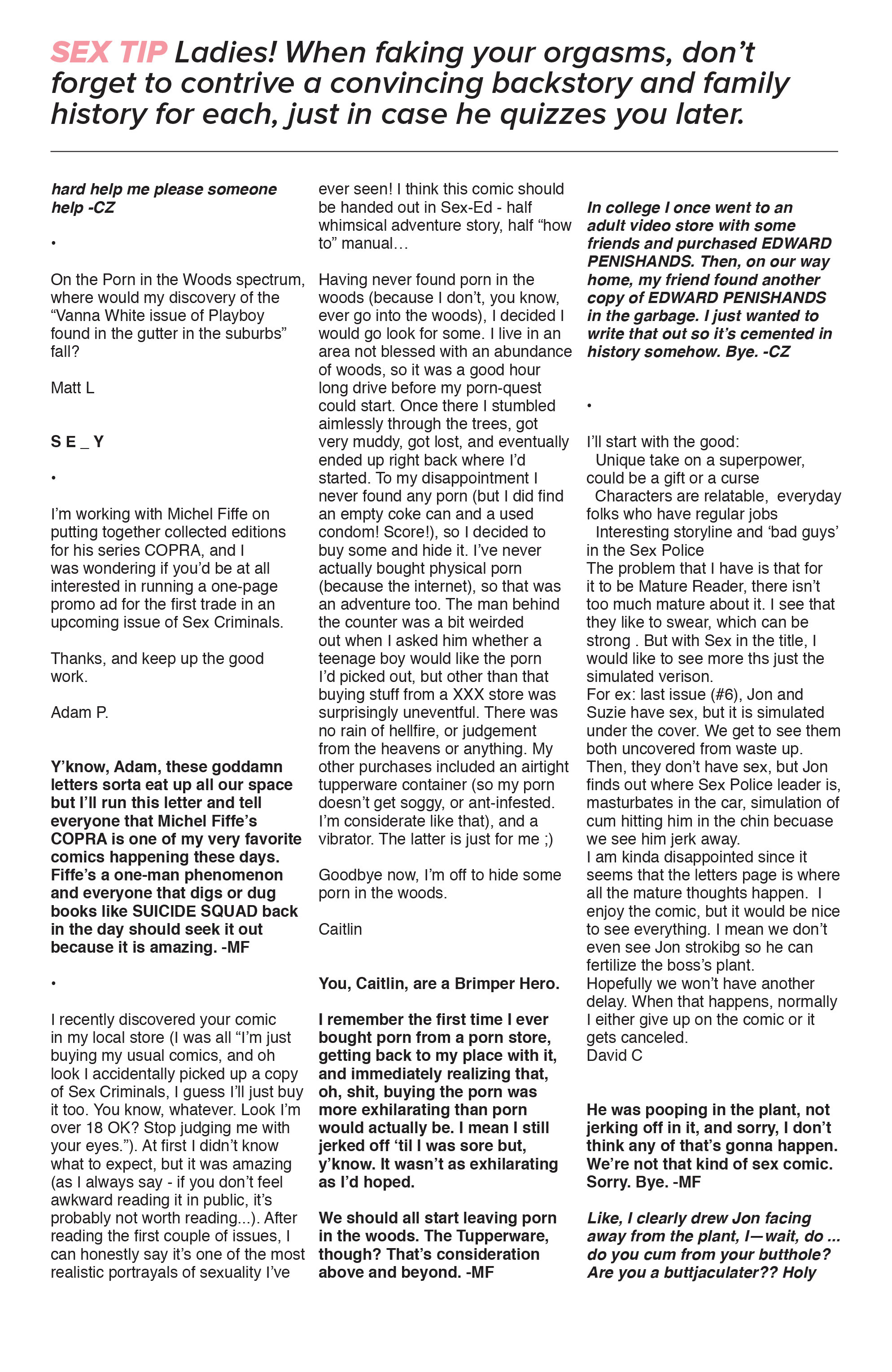 Read online Sex Criminals comic -  Issue #8 - 24