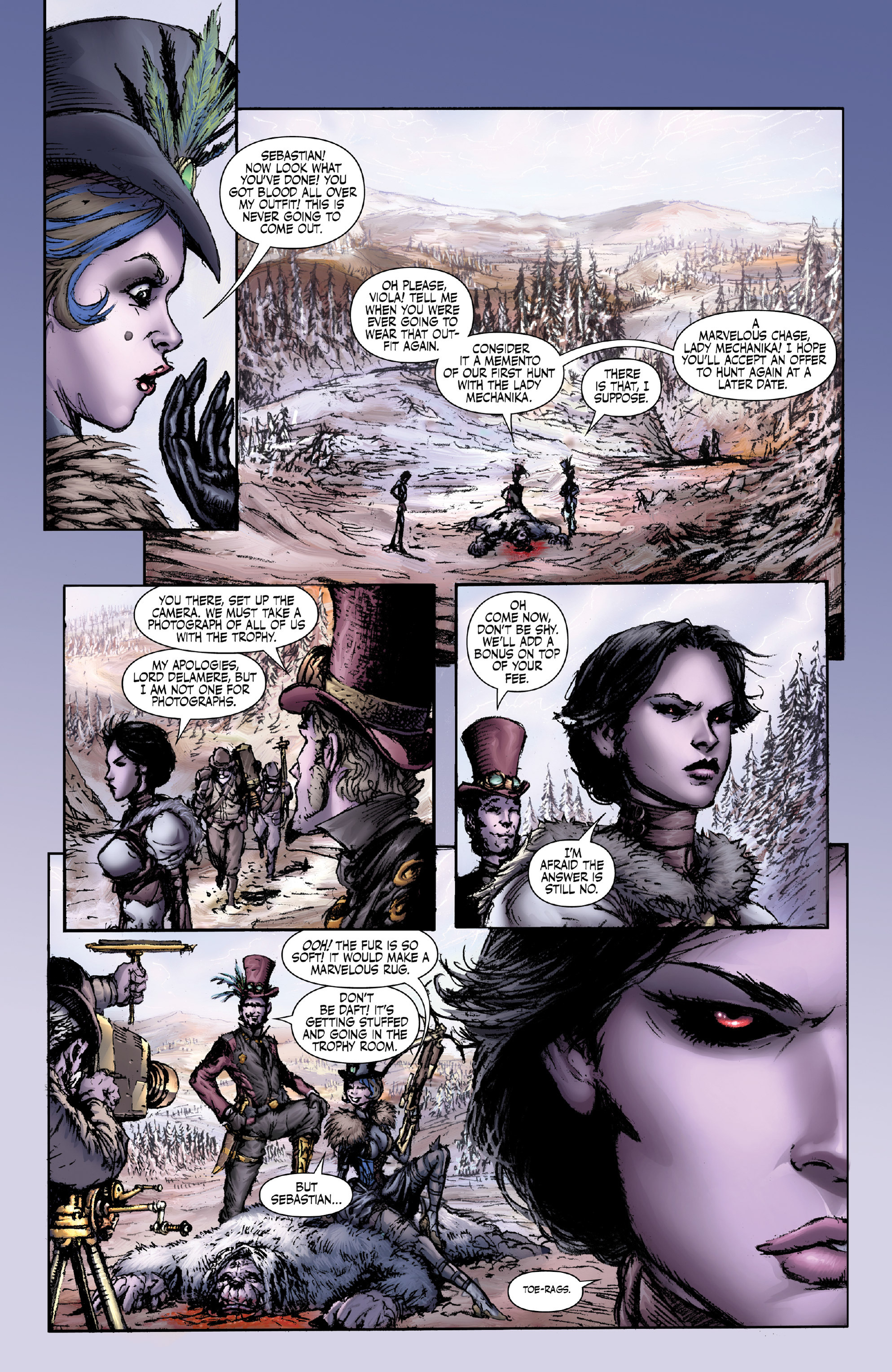 Read online Lady Mechanika: The Tablet of Destinies comic -  Issue #1 - 14