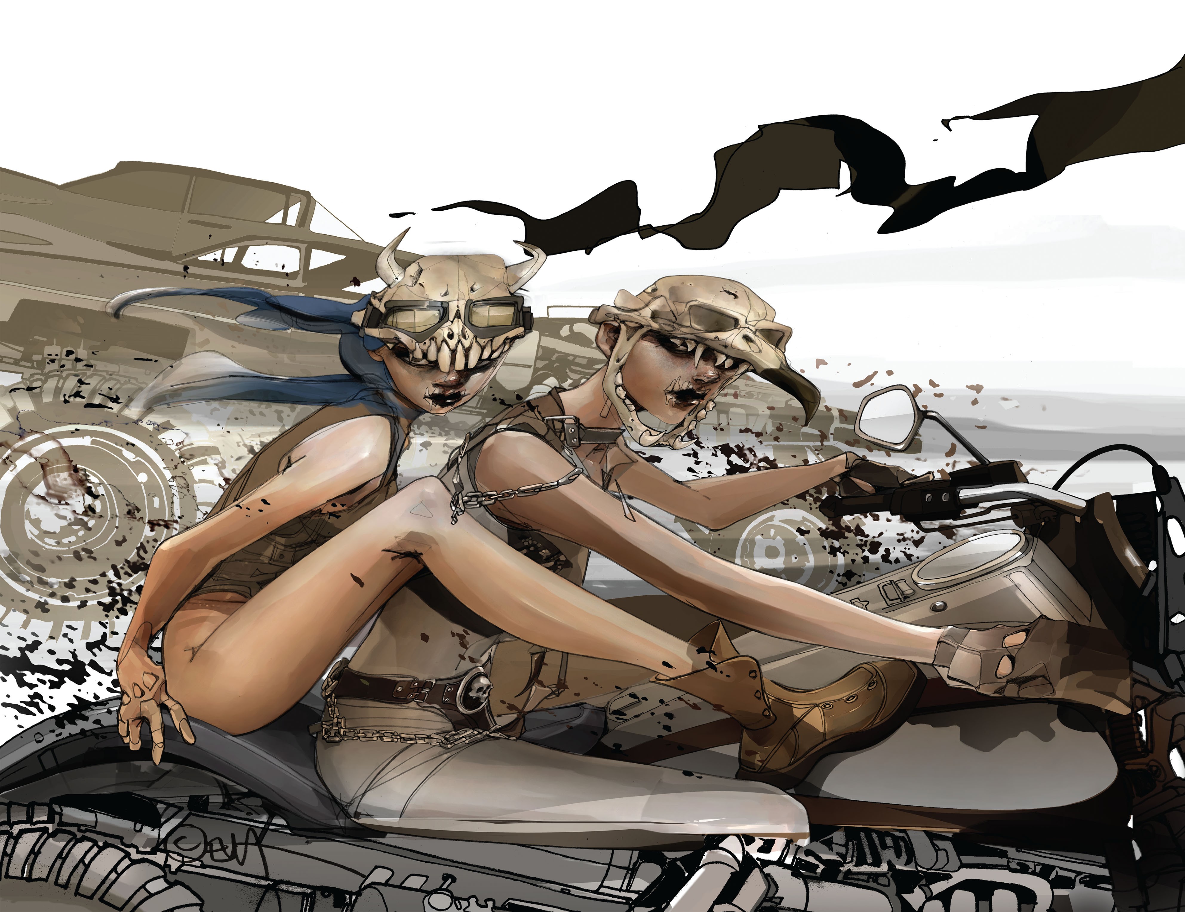 Read online Mad Max: Fury Road Inspired Artists Deluxe Edition comic -  Issue # TPB - 12