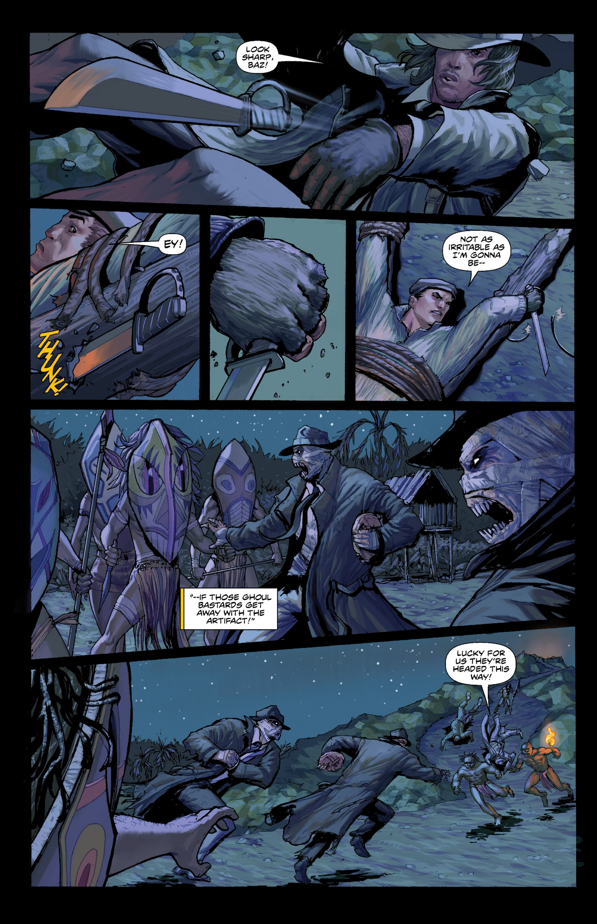 Read online The Adventures of Basil and Moebius comic -  Issue #4 - 7