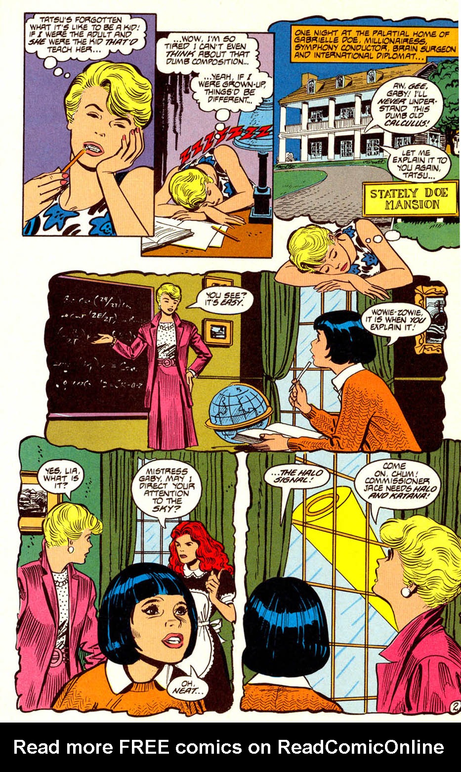 Read online The Outsiders (1985) comic -  Issue #19 - 23