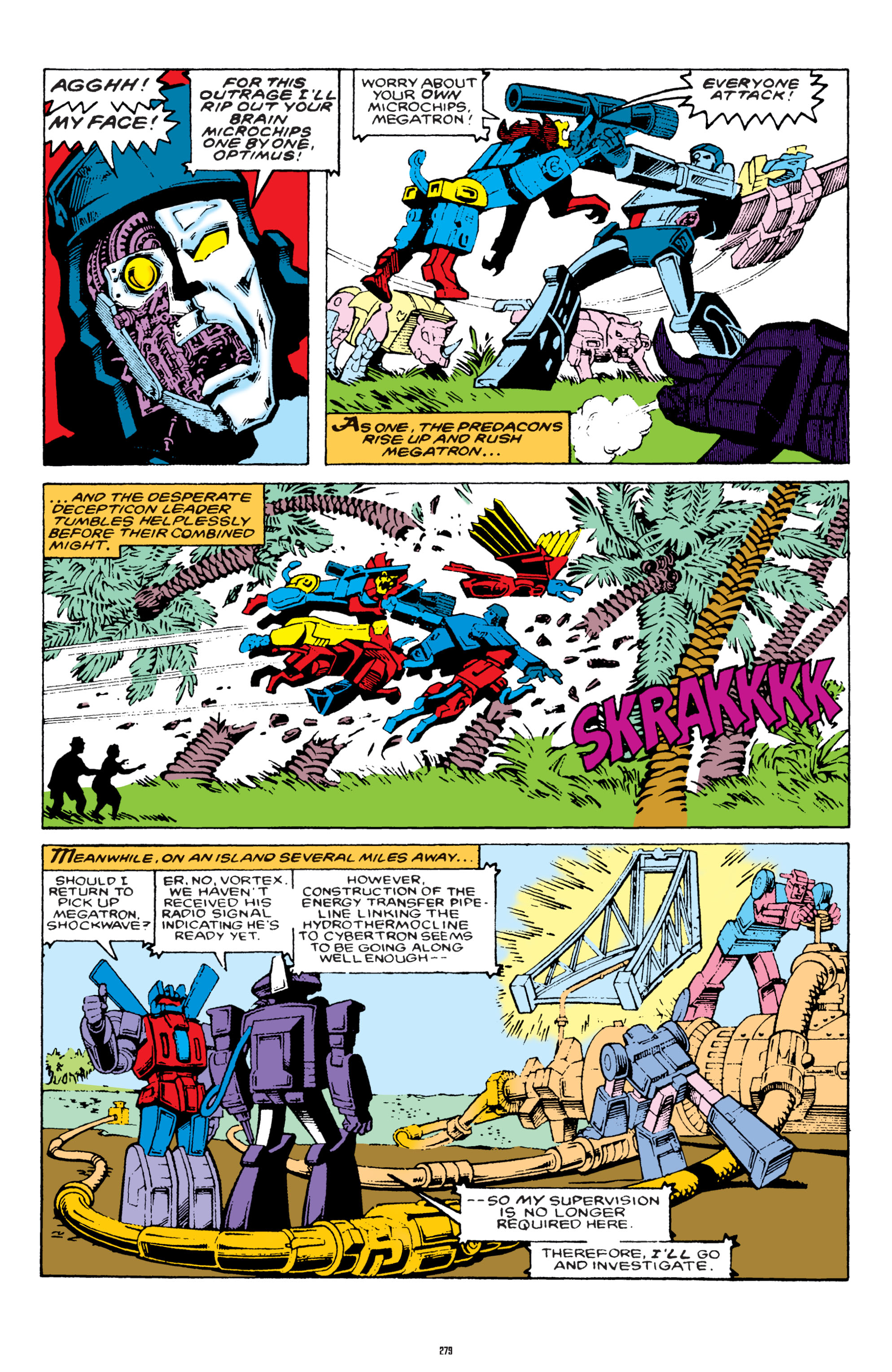 Read online The Transformers Classics comic -  Issue # TPB 2 - 280