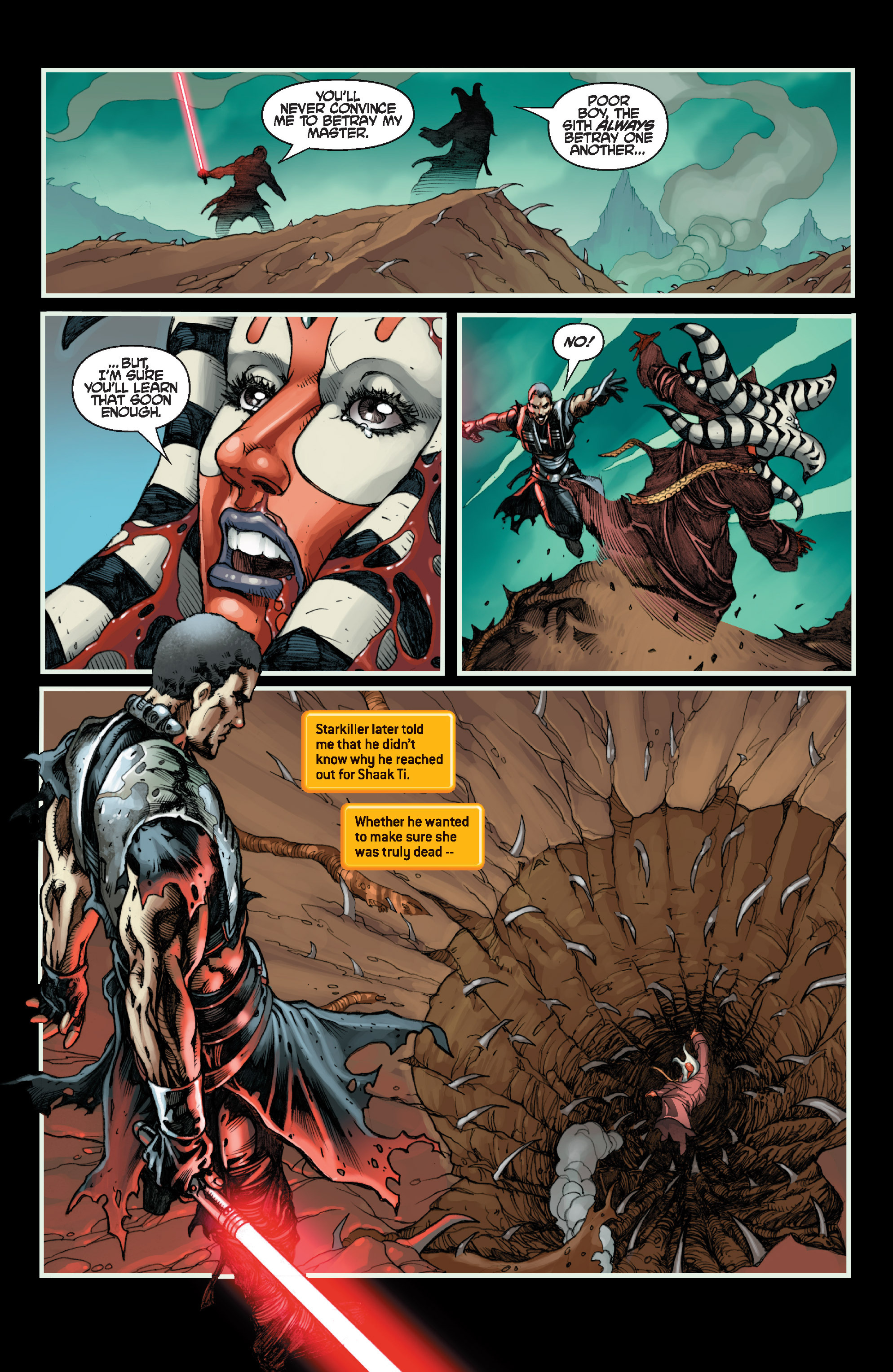 Read online Star Wars: The Force Unleashed comic -  Issue # Full - 45