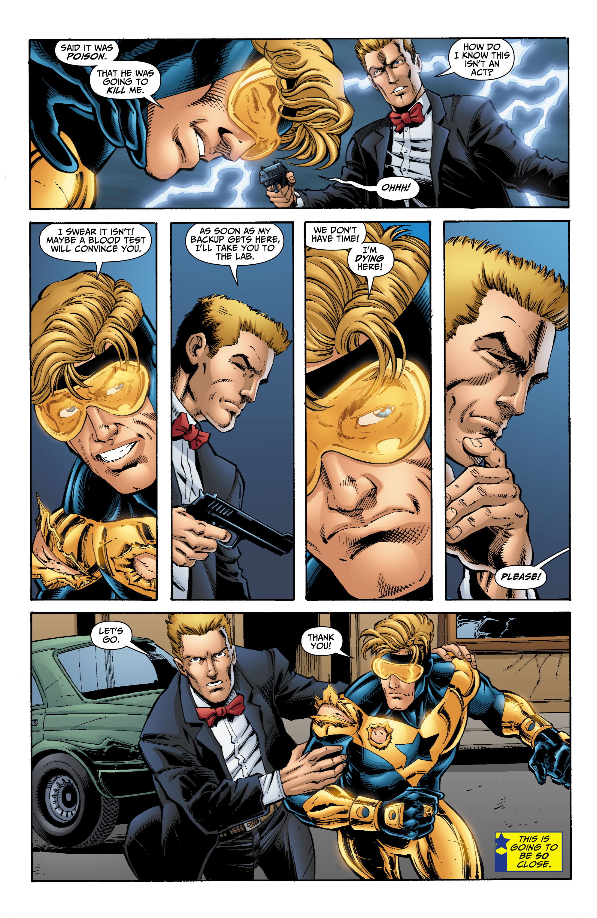 Read online Booster Gold (2007) comic -  Issue #17 - 16