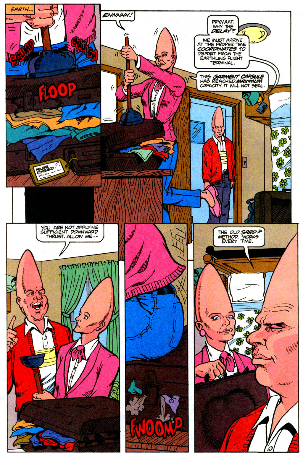 Read online Coneheads comic -  Issue #2 - 5